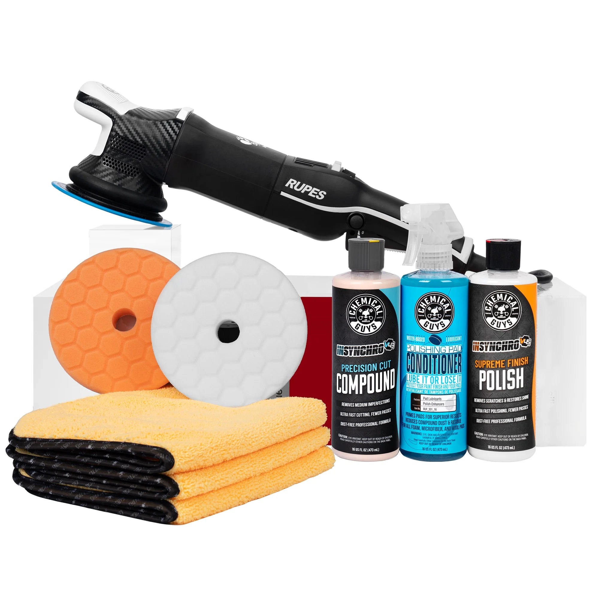 Chemical Guys Rupes LHR15 Mark V Max Control Ultimate Kit