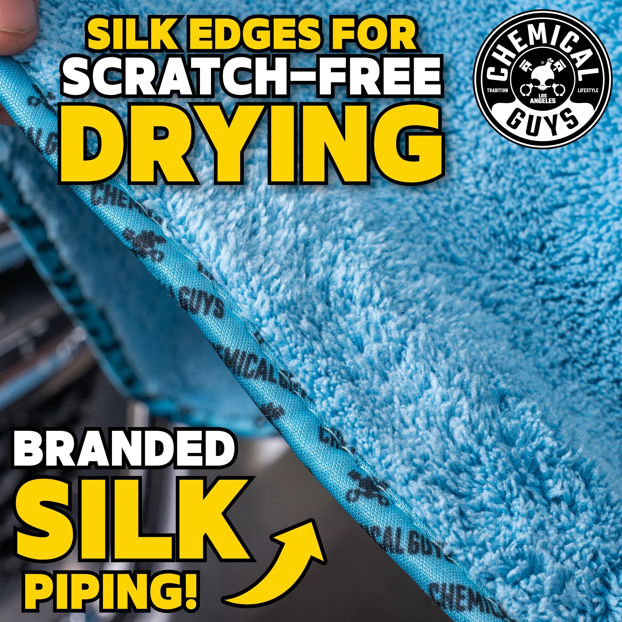 Chemical Guys Woolly Mammoth Microfiber Drying Towel - Image 6