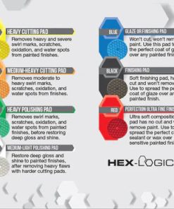 Alternative view of Chemical Guys Hex-Logic Pads 7.5