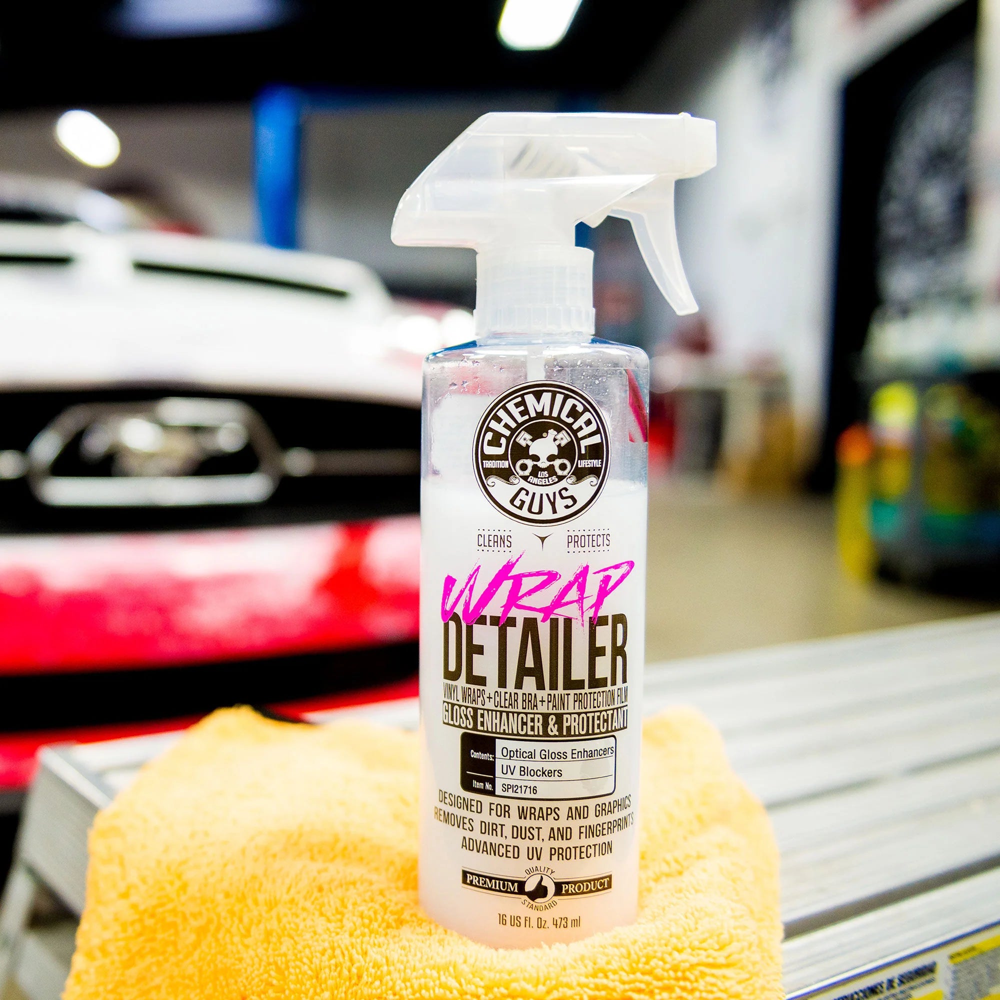 Chemical Guys Wrap Detailer Unique Quick Detailer & Protectant for Vinyl Wraps - Image 4