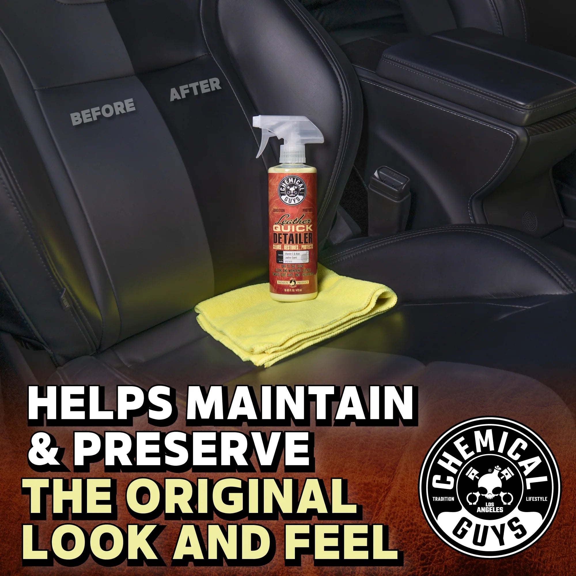 Chemical Guys Leather Quick Detailer - Image 2