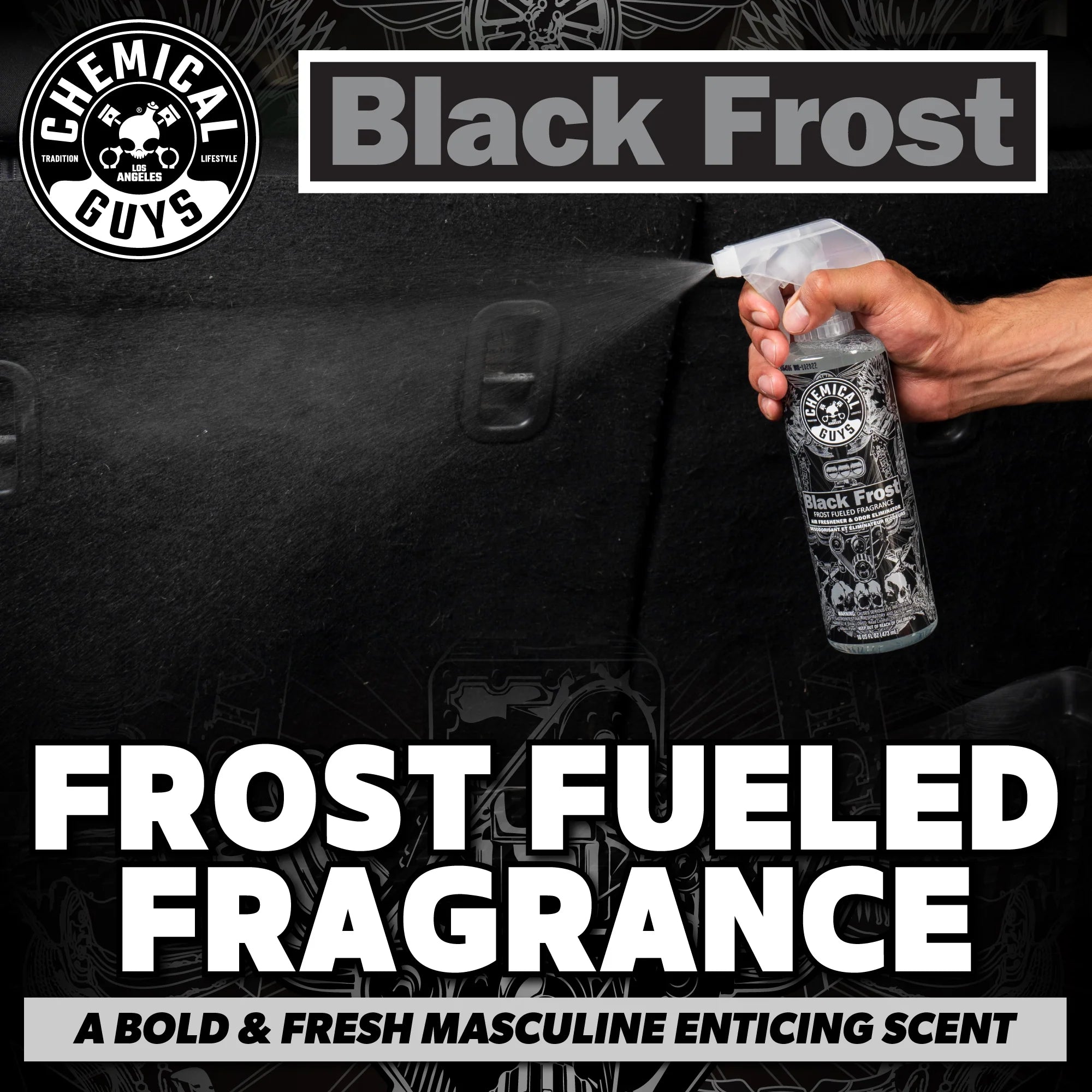 Chemical Guys Black Frost Air Freshener - Image 4