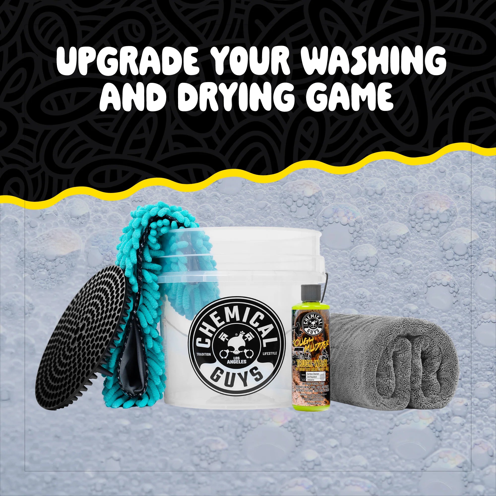Chemical Guys Grip & Glide Truck Wash Kit - Image 4
