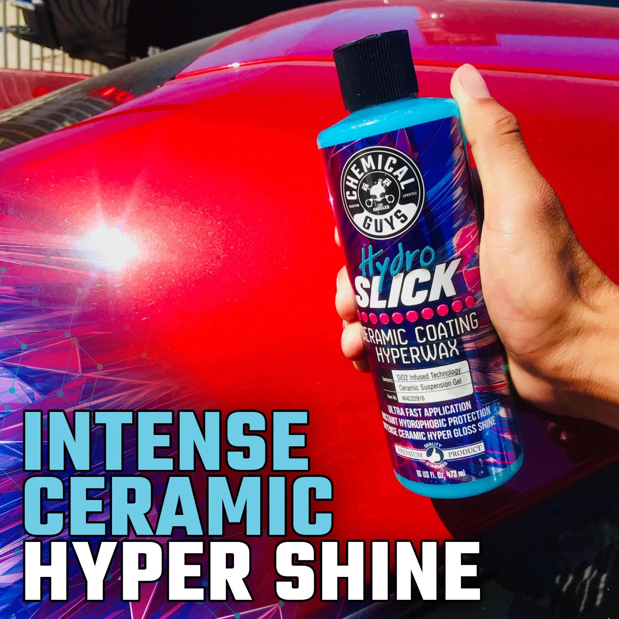 Chemical Guys HydroSlick Ceramic Coating HyperWax - Image 8