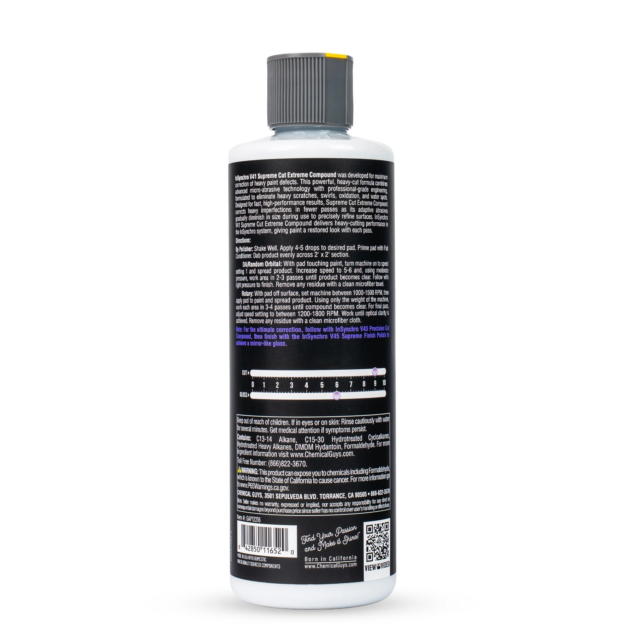 Chemical Guys InSynchro V41 Supreme Cut Extreme Compound - Image 6