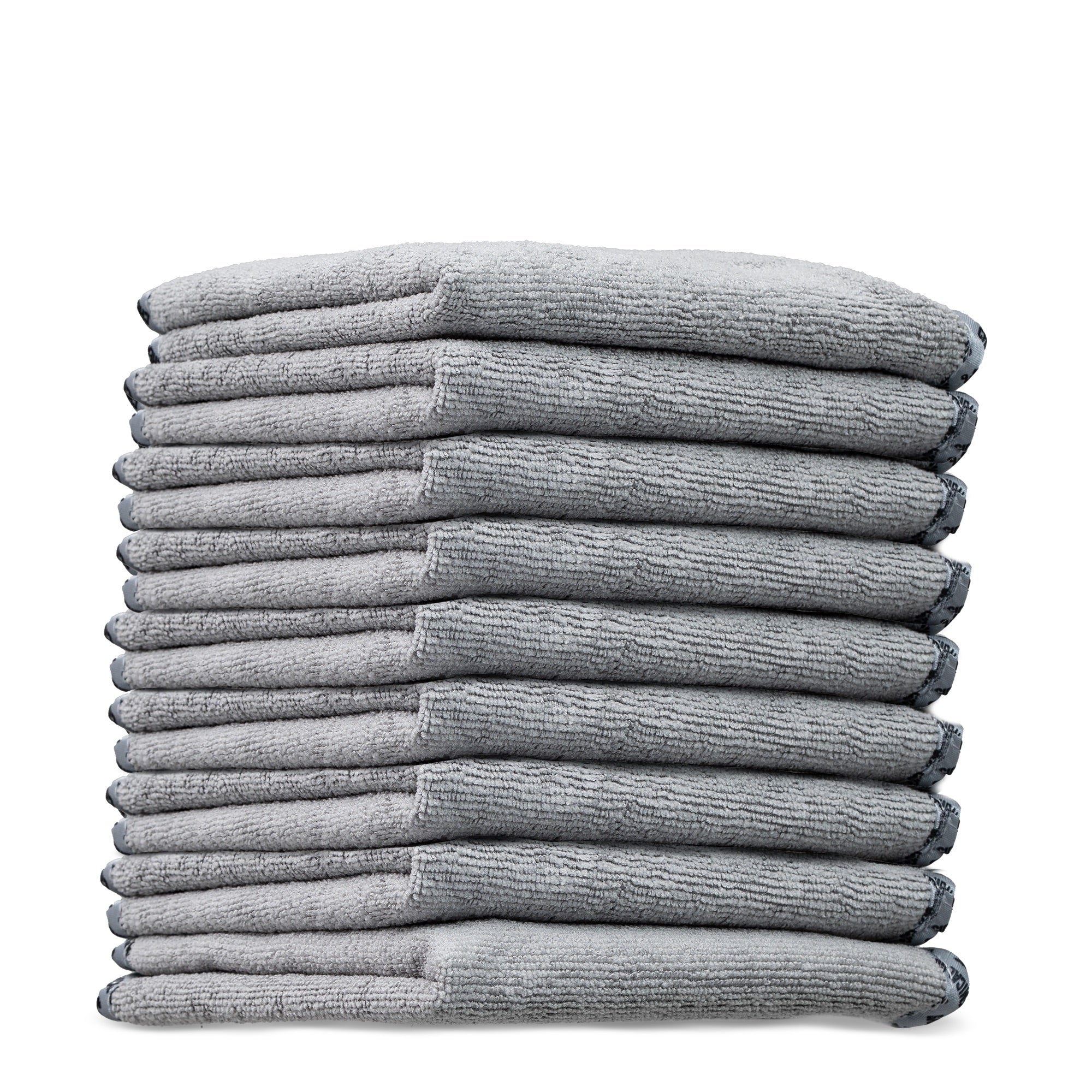 Chemical Guys Gray Workhorse EZ All-Purpose Microfiber Towels - Image 3
