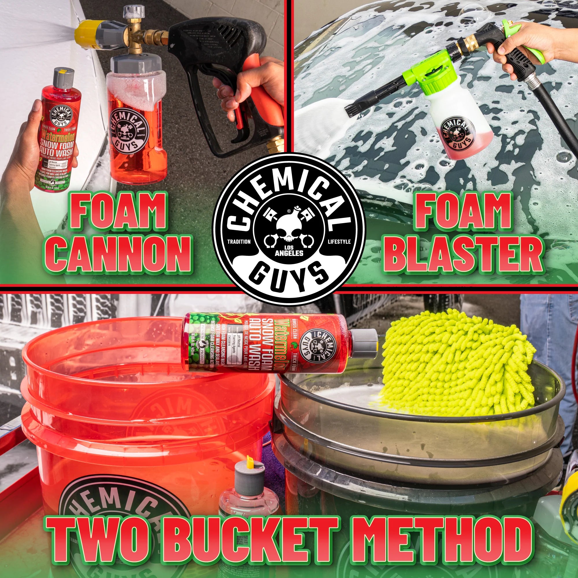 Chemical Guys Watermelon Snow Foam Auto Wash - Image 3