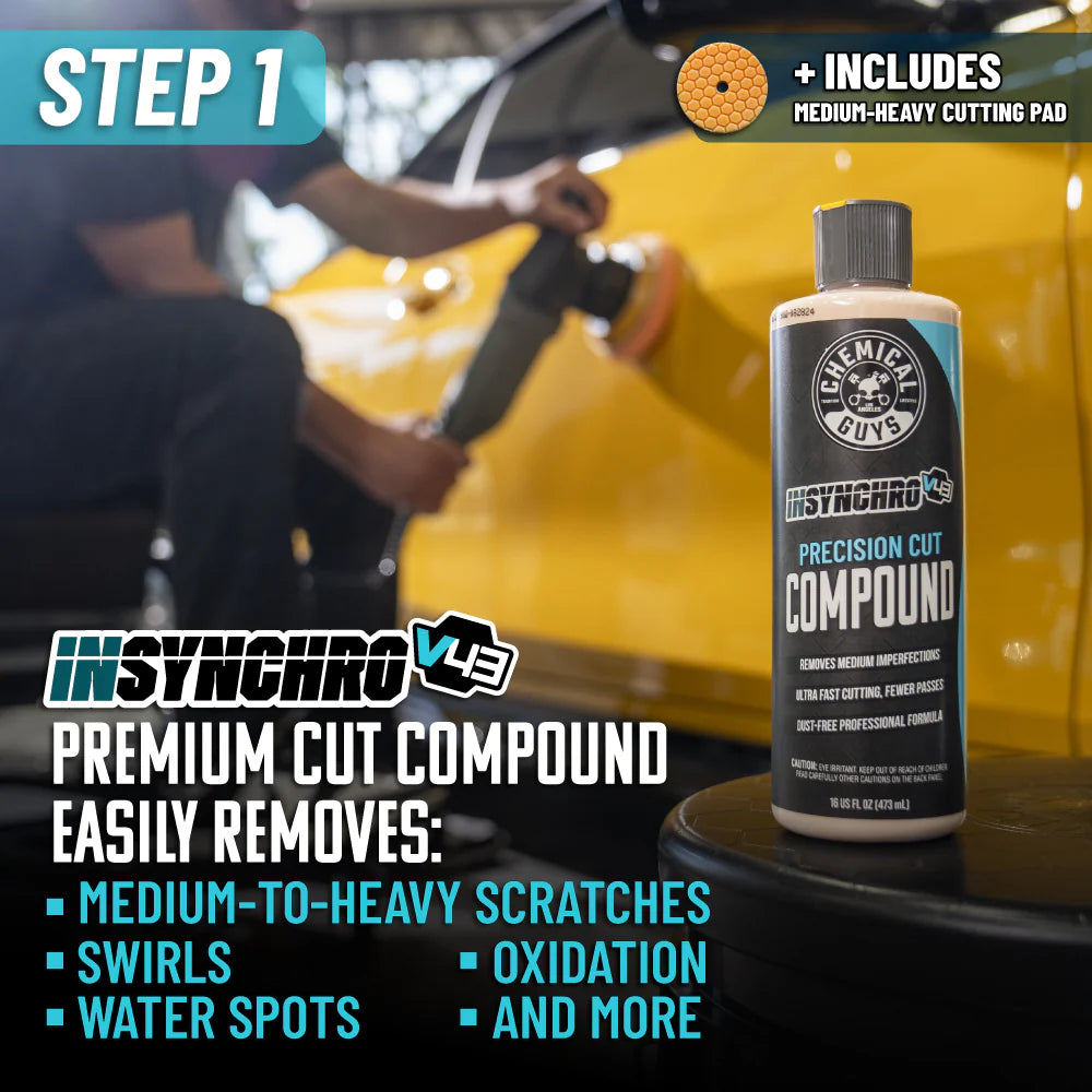 Chemical Guys InSynchro Advanced Cut & Shine Kit - Image 3