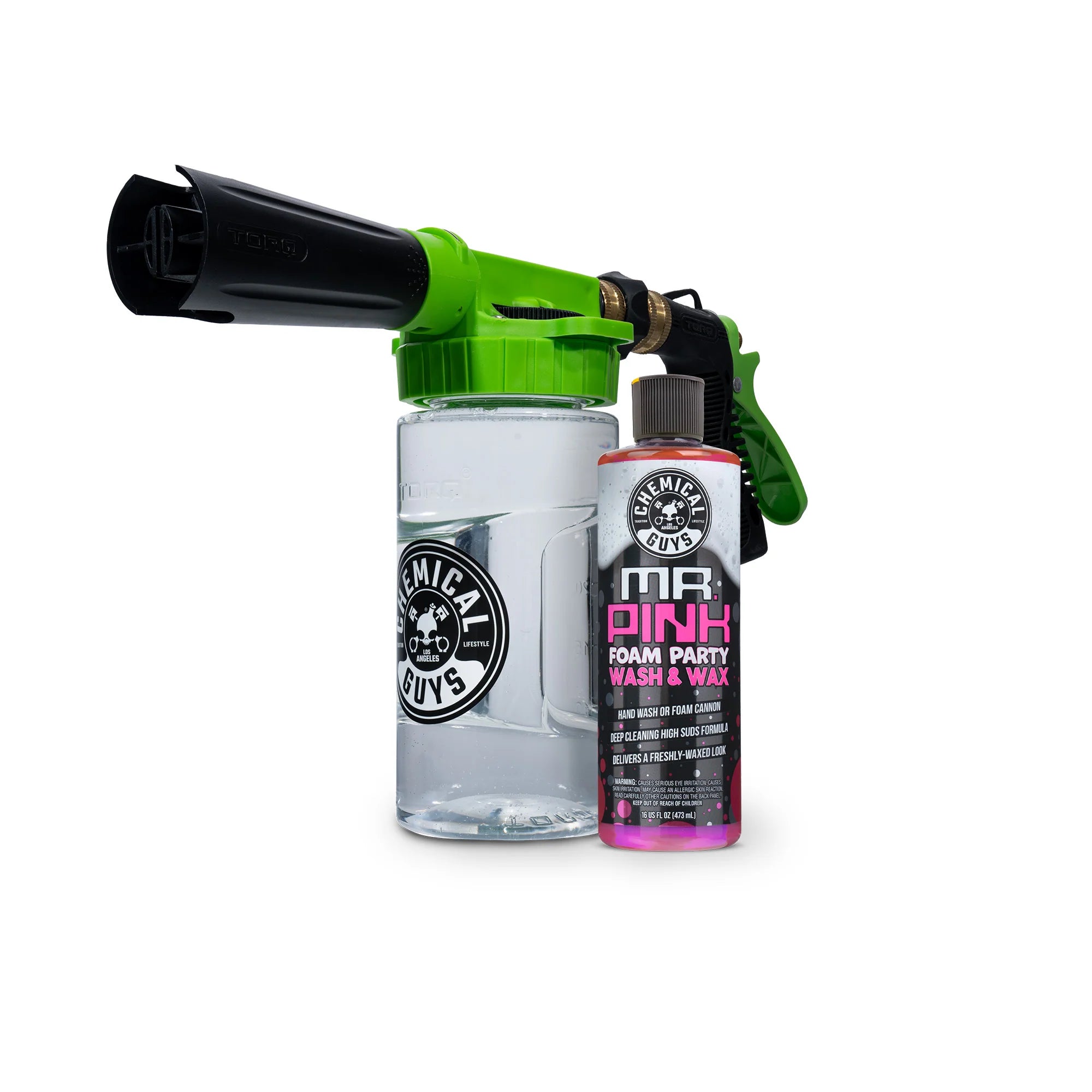 Chemical Guys Foam Blaster 6 Foam Wash Gun & Mr. Pink Foam Party Soap