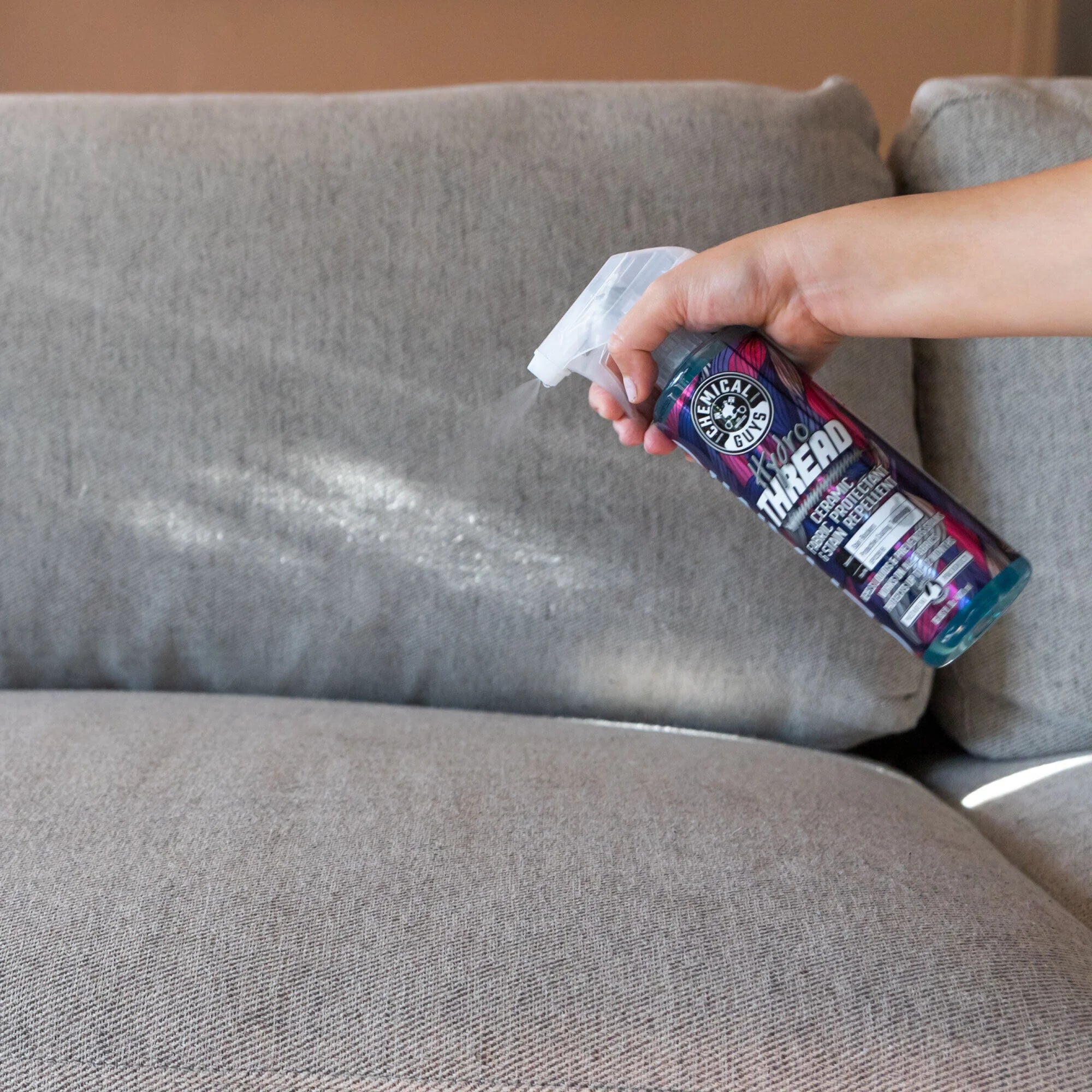 Chemical Guys HydroThread Ceramic Fabric Protectant & Stain Repellent - Image 20