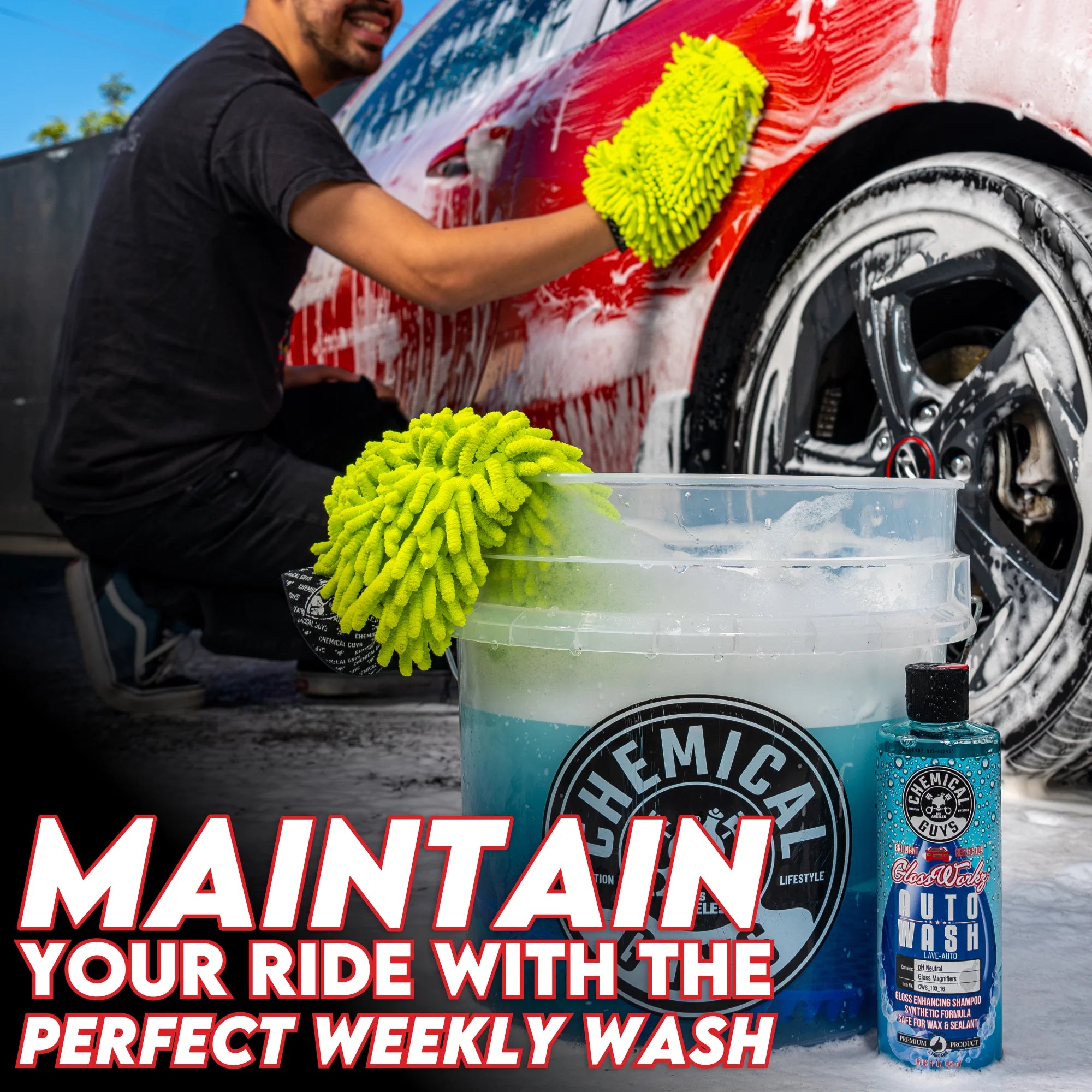 Chemical Guys Glossworkz Intense Gloss Booster And Paintwork Cleanser - Image 6