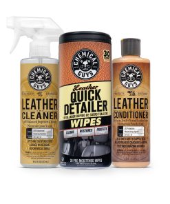 Chemical Guys Clean, Condition, & Maintain Leather Care Kit