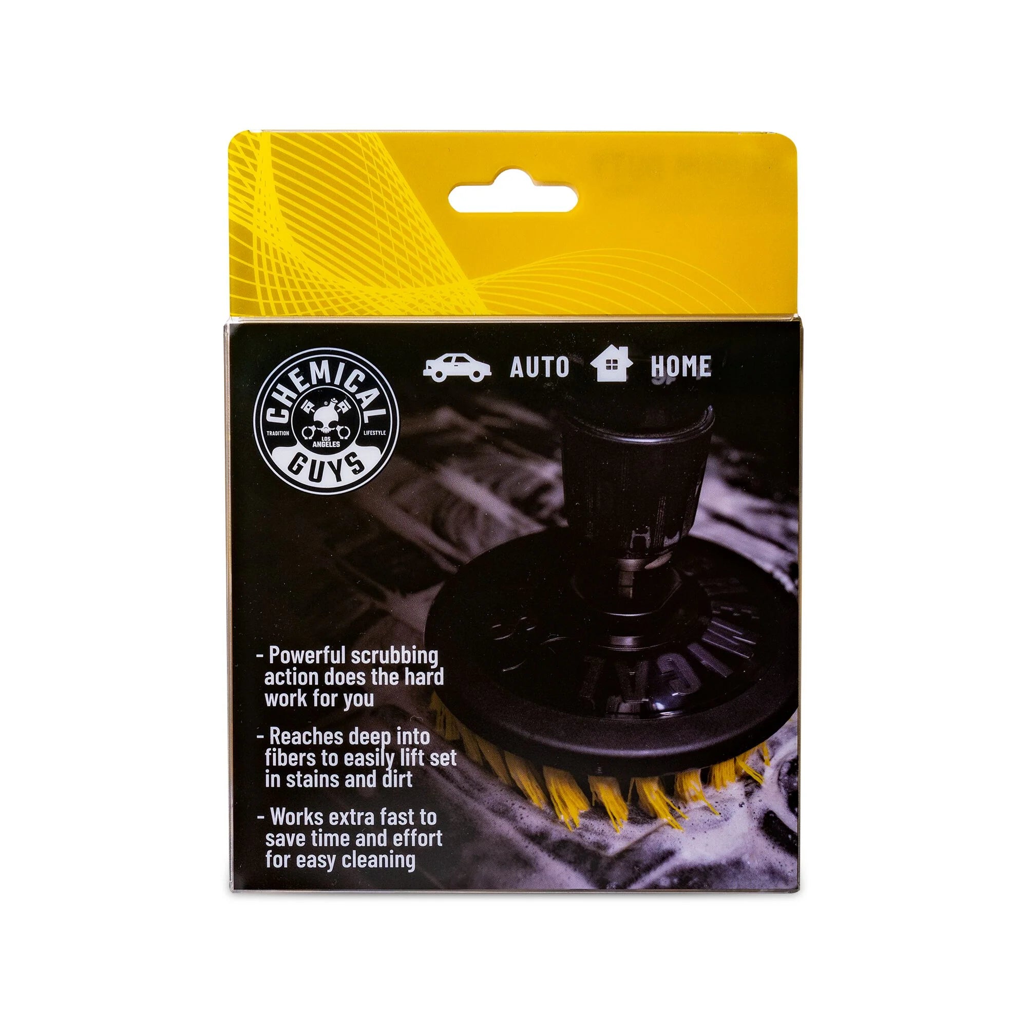 Chemical Guys Chemical Guys Spinner Carpet Drill Brush, Medium Duty - Image 16