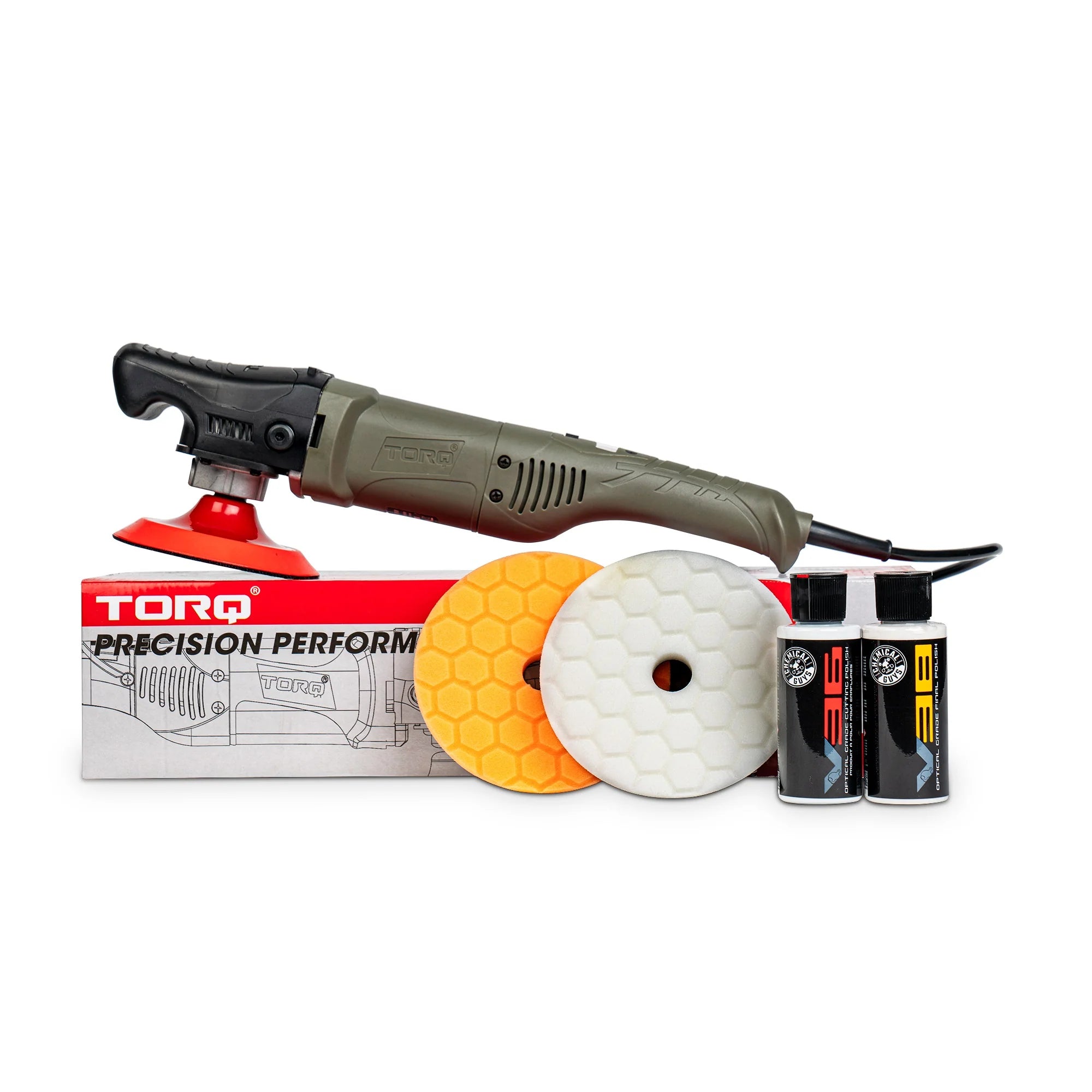 Chemical Guys Torq R Shine Perfection Rotary Polisher Kit