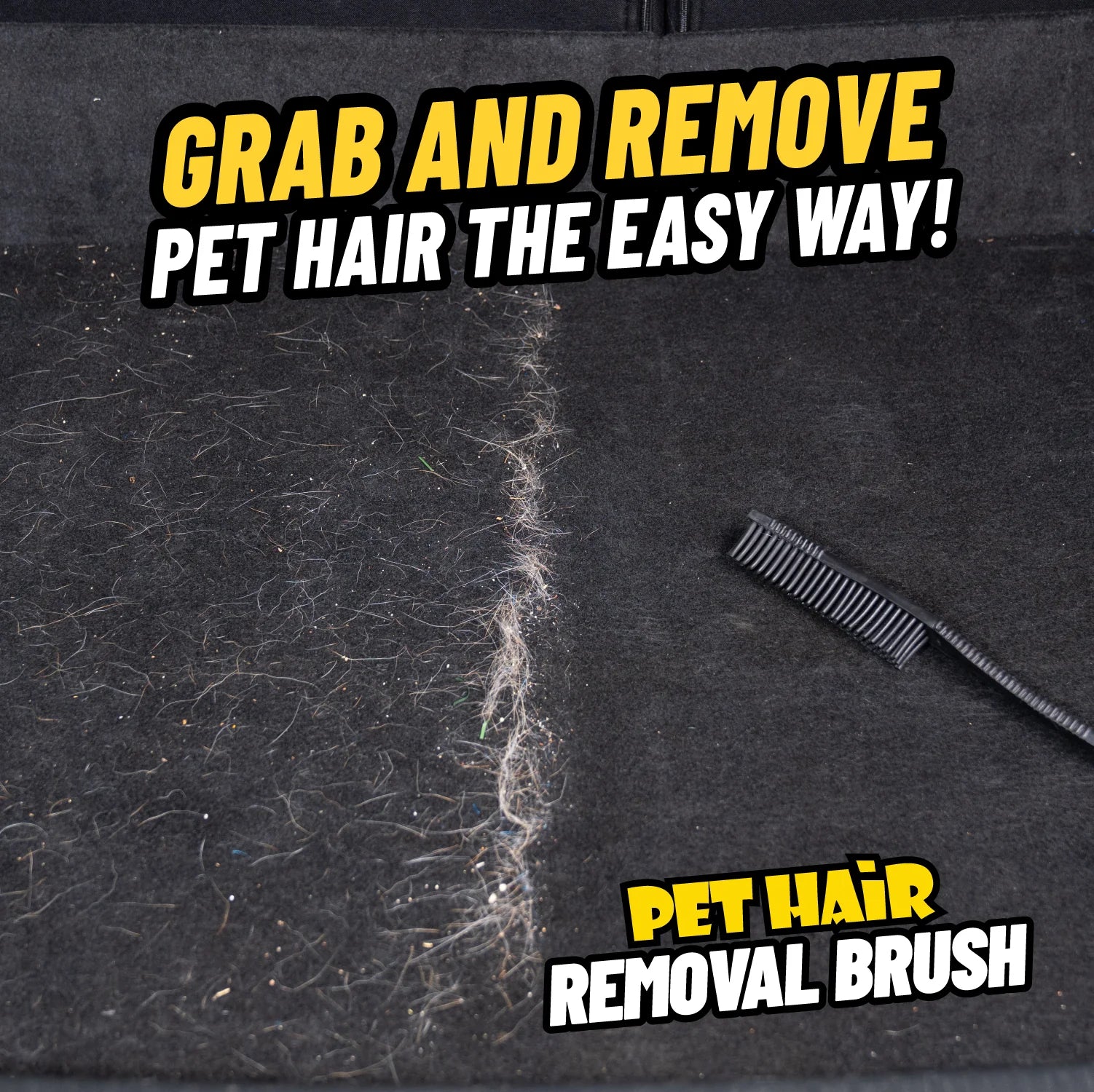 Chemical Guys Professional Rubber Pet Hair Removal Brush - Image 8