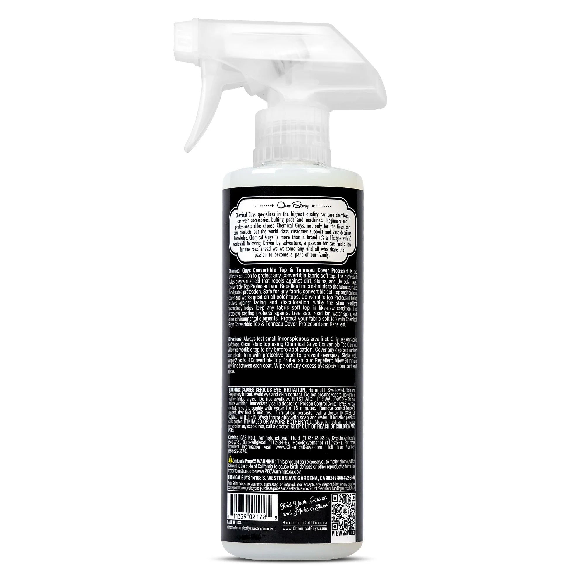 Chemical Guys Convertible Top Protectant and Repellent - Image 2