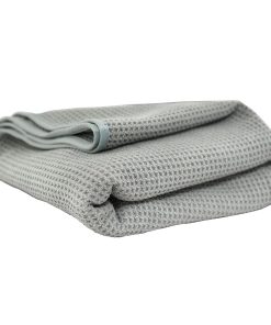 Chemical Guys Waffle Weave Gray Matter Microfiber Drying Towel