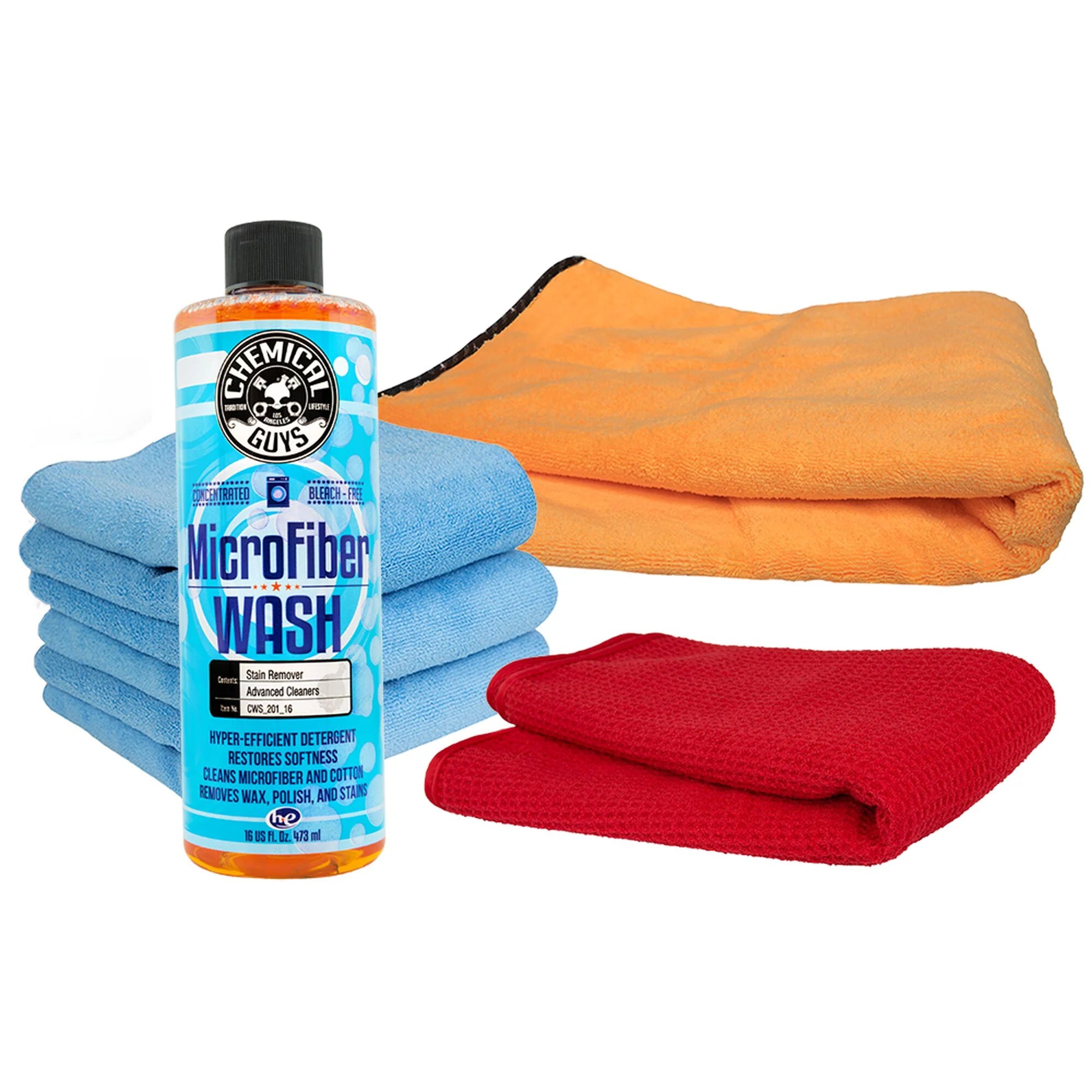 Chemical Guys Wash & Renew Microfiber Towel Bundle - Image 2