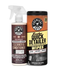 Chemical Guys Perforated Leather Quick Detail Kit