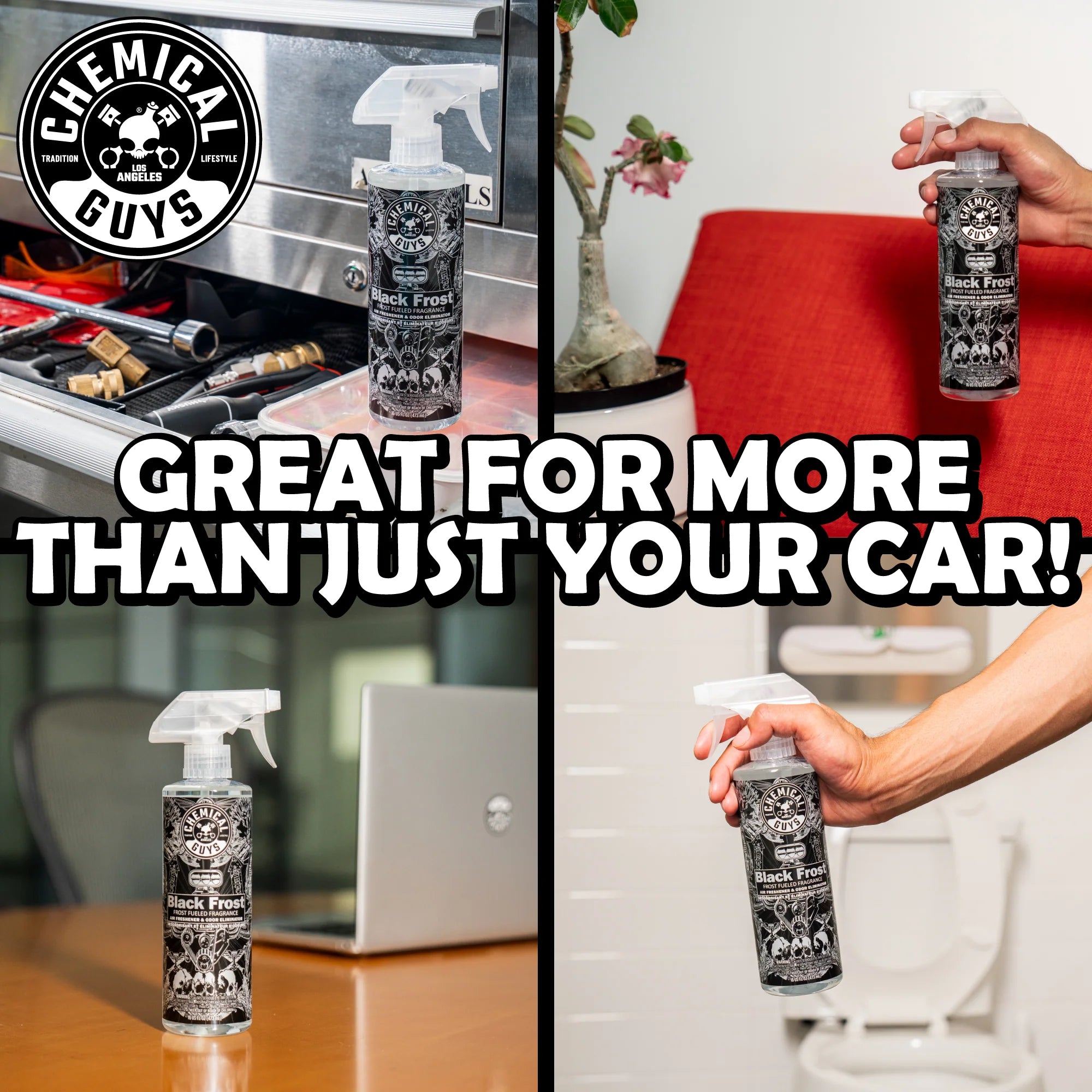 Chemical Guys Black Frost Air Freshener - Image 6