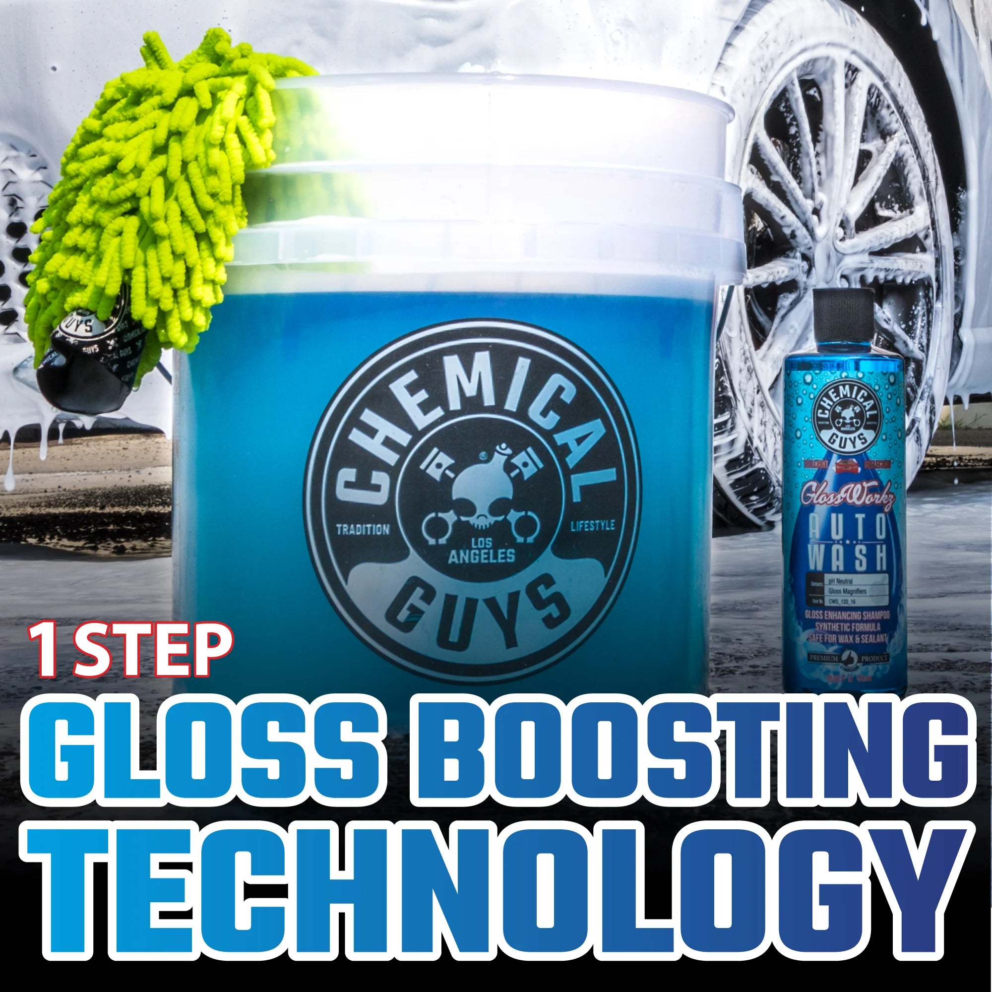 Chemical Guys Glossworkz Intense Gloss Booster And Paintwork Cleanser - Image 4