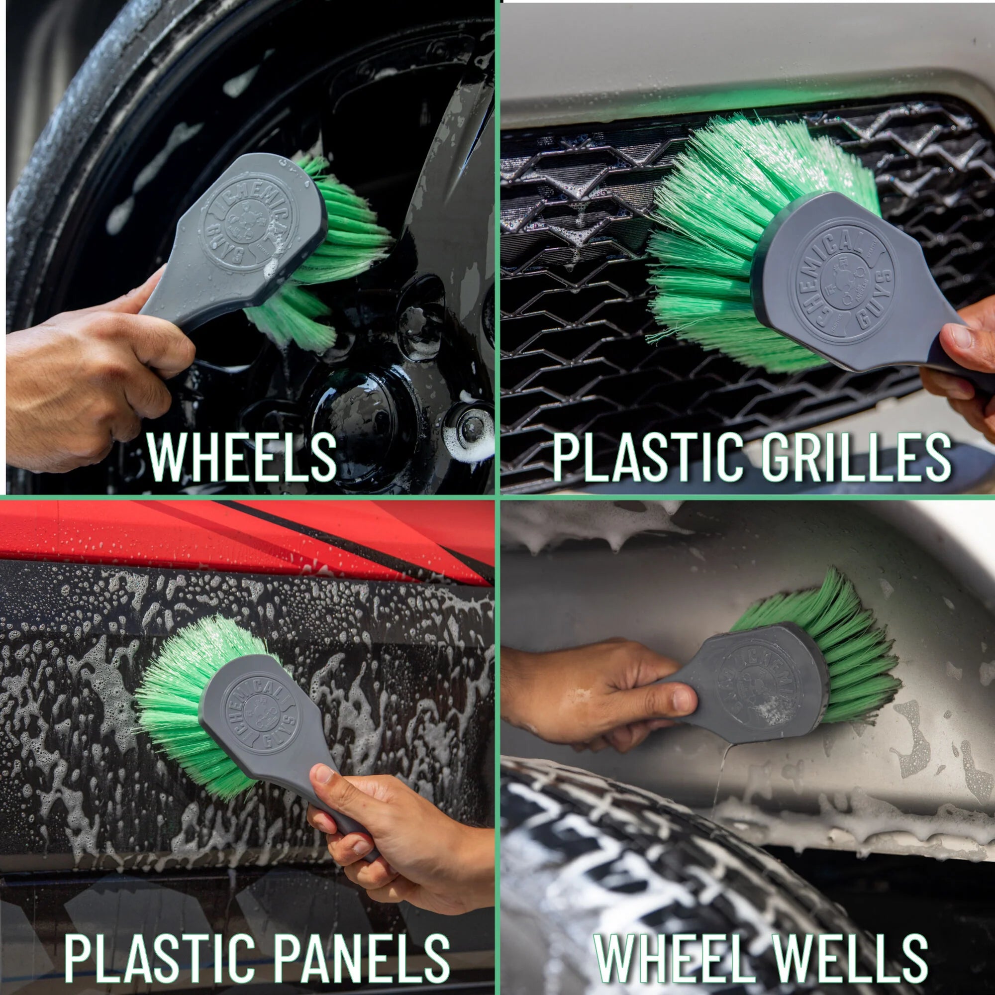 Chemical Guys Wheelie All Exterior Surface And Wheel Brush - Image 3