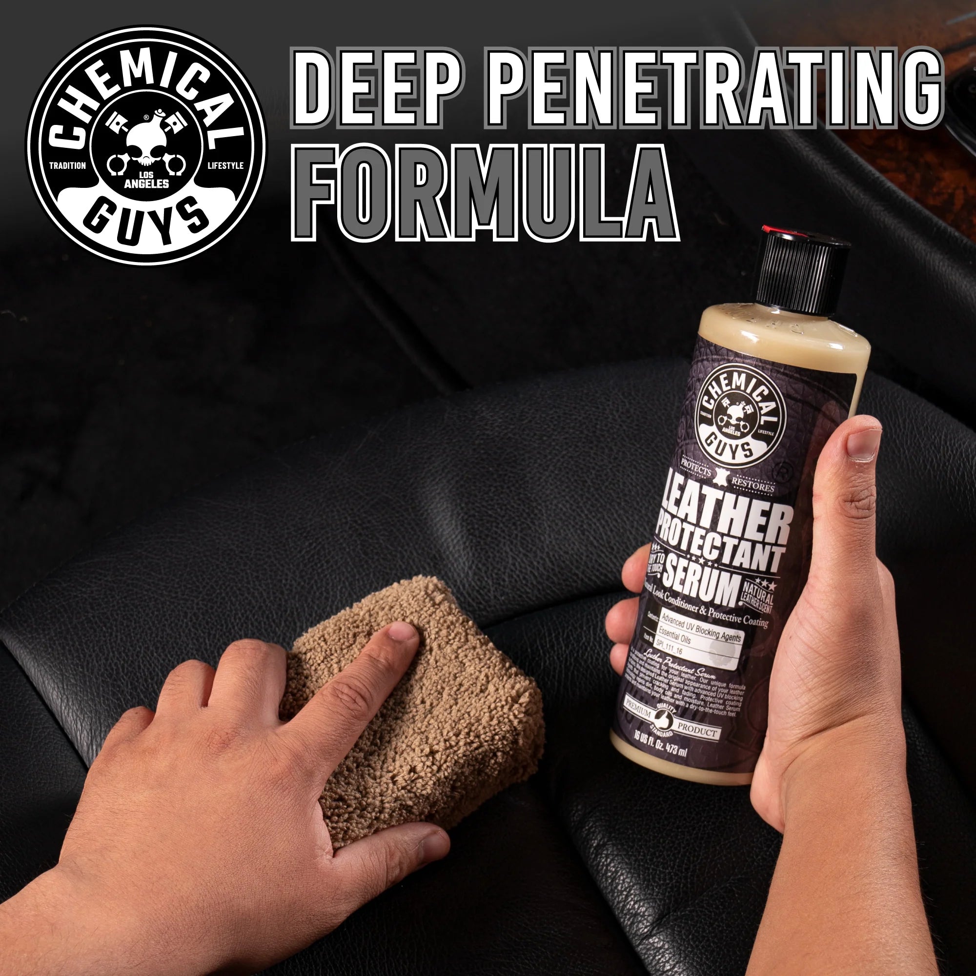 Chemical Guys Leather Serum Protectant - Image 9