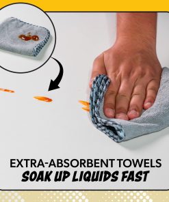 Alternative view of Chemical Guys Multi-Colored Workhorse EZ All-Purpose Microfiber Towels