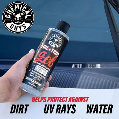 Chemical Guys Tire+Trim Gel Plastic and Rubber High-Gloss Restorer and Protectant - Image 14