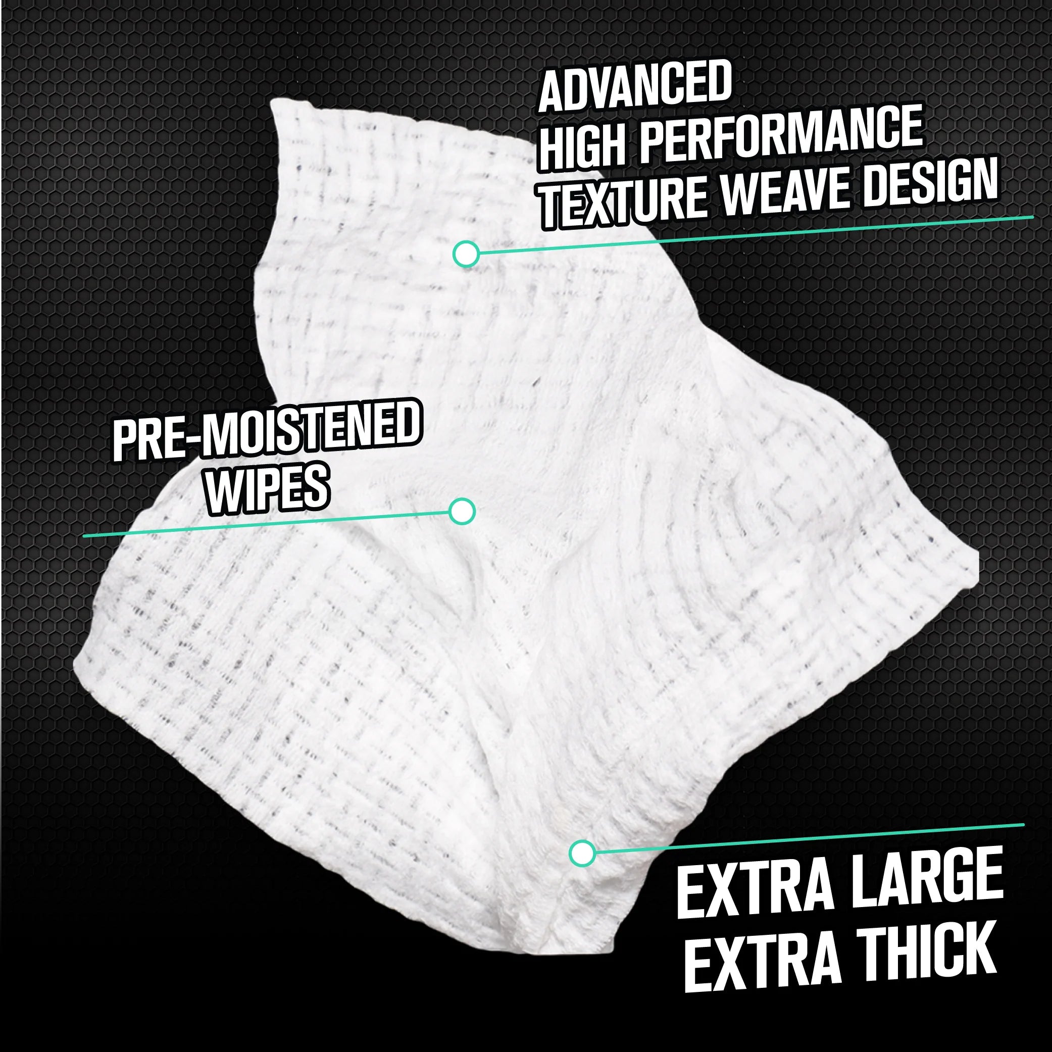 Chemical Guys Total Interior Wipes 3-Pack Kit - Image 4