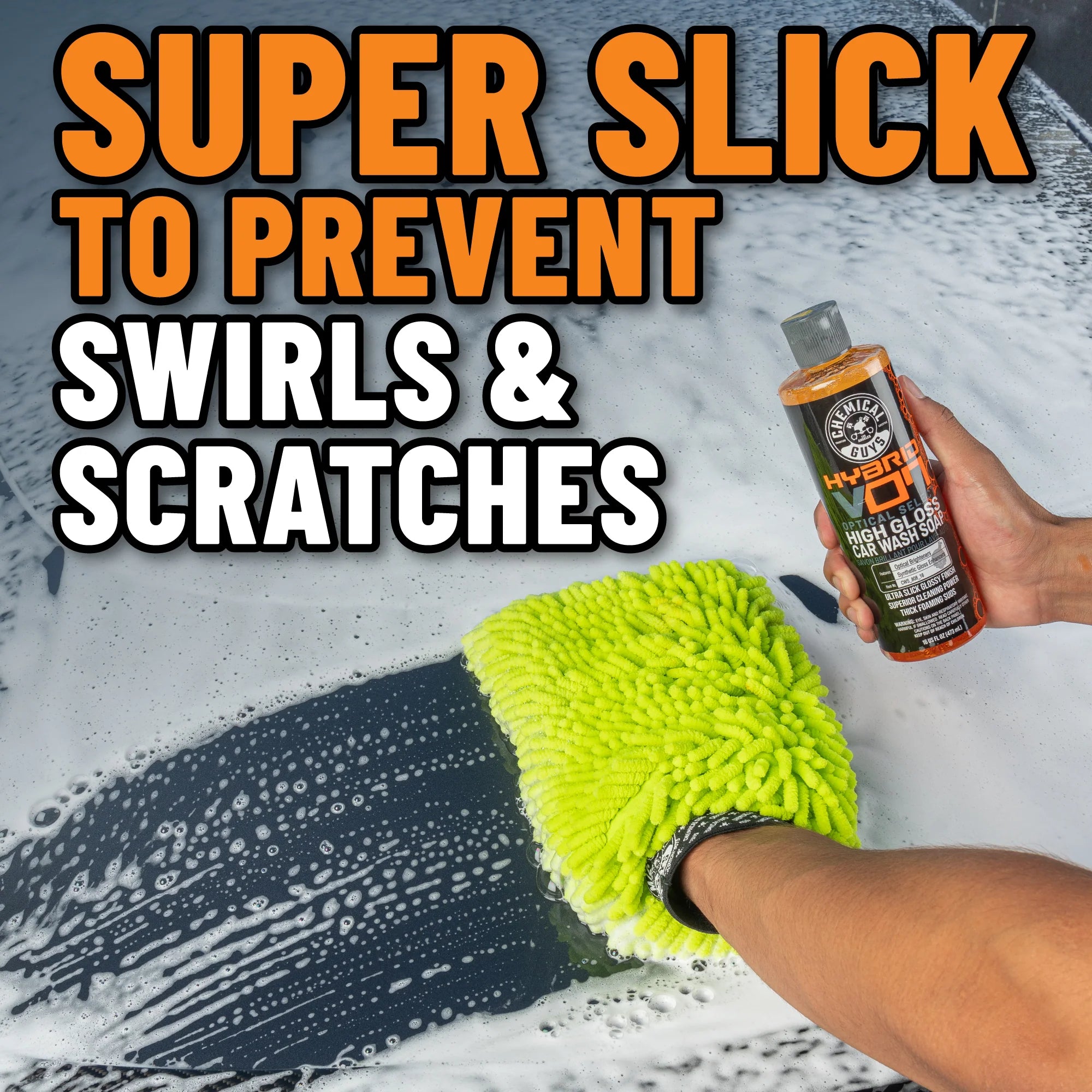 Chemical Guys Hybrid V07 Optical Select High Gloss Car Wash Soap - Image 13