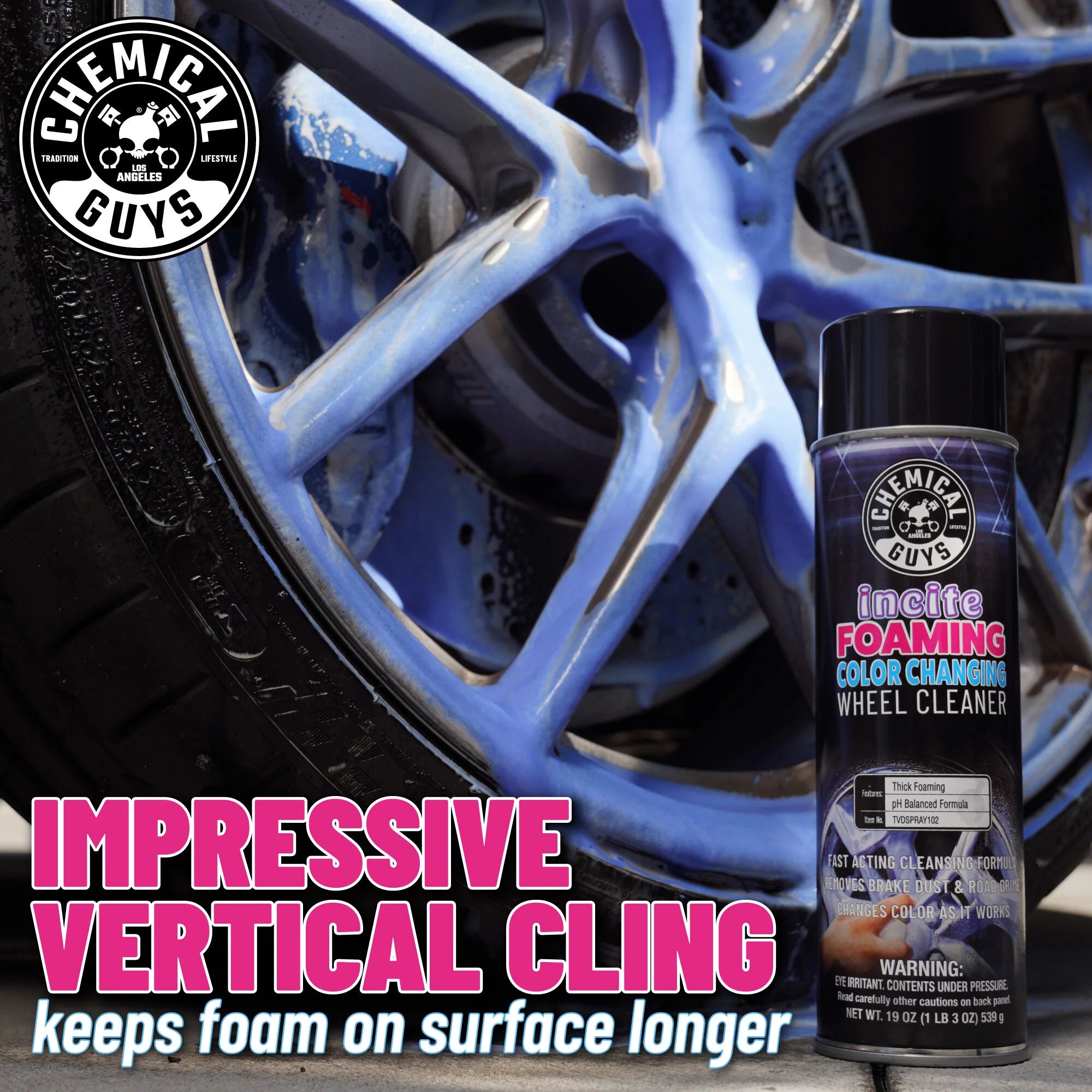 Chemical Guys Incite Foaming Wheel Cleaner - Image 11
