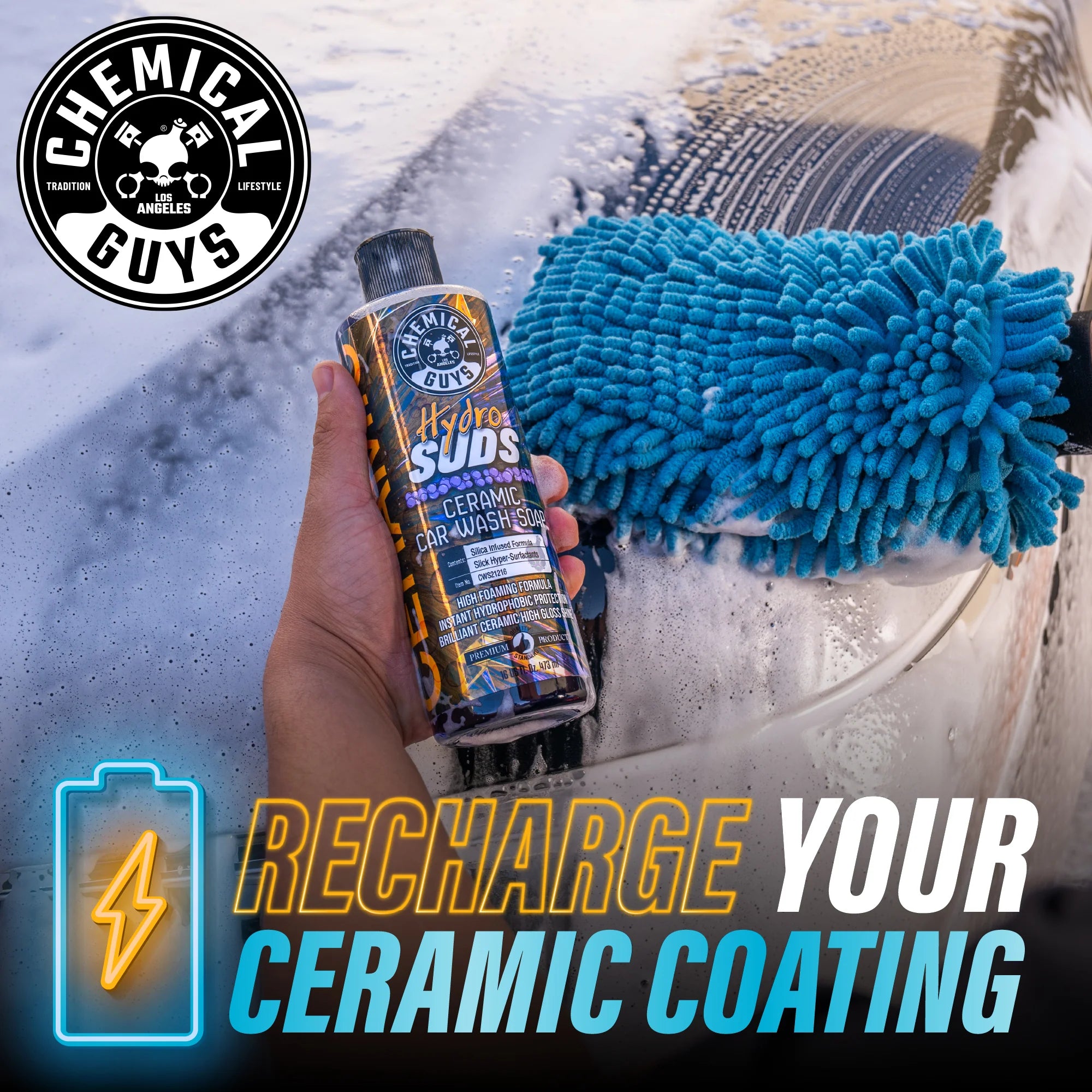 Chemical Guys HydroSuds Ceramic Car Wash Soap - Image 6