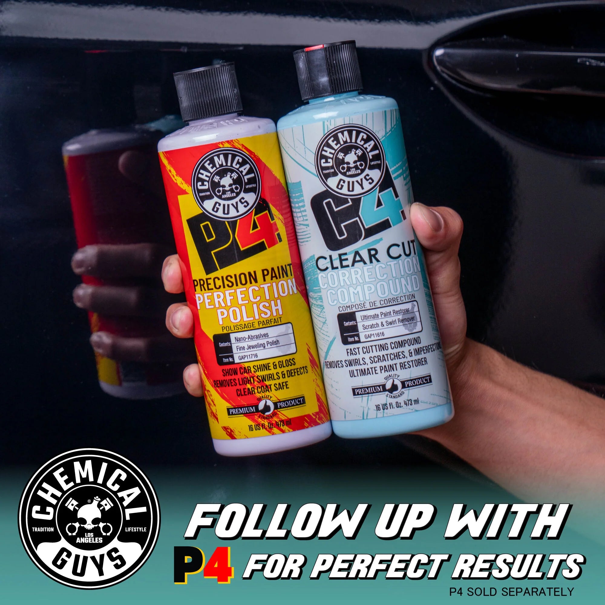 Chemical Guys C4 Clear Cut Correction Compound - Image 3