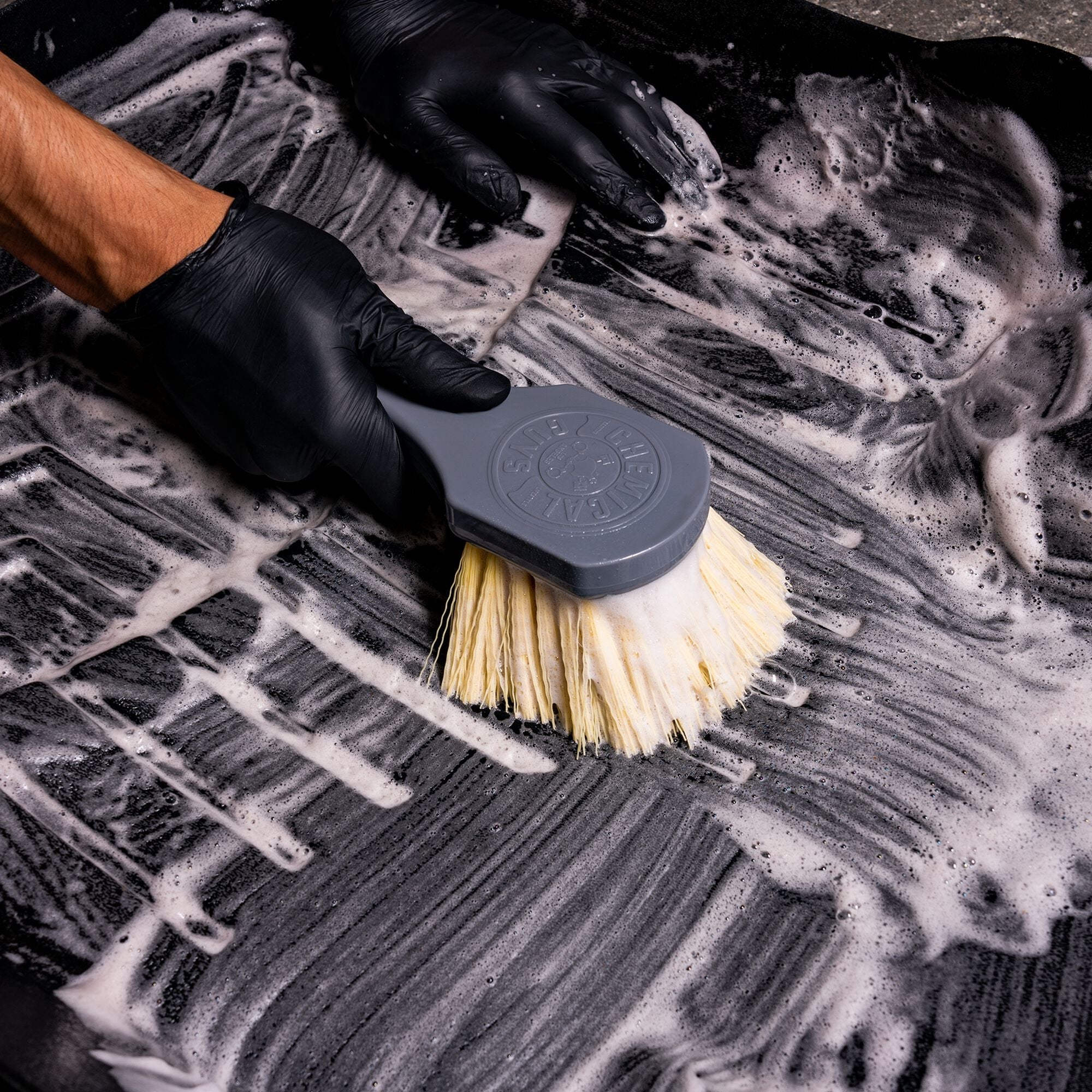 Chemical Guys Nice & Stiff Heavy Duty Carpet & Interior Brush - Image 3