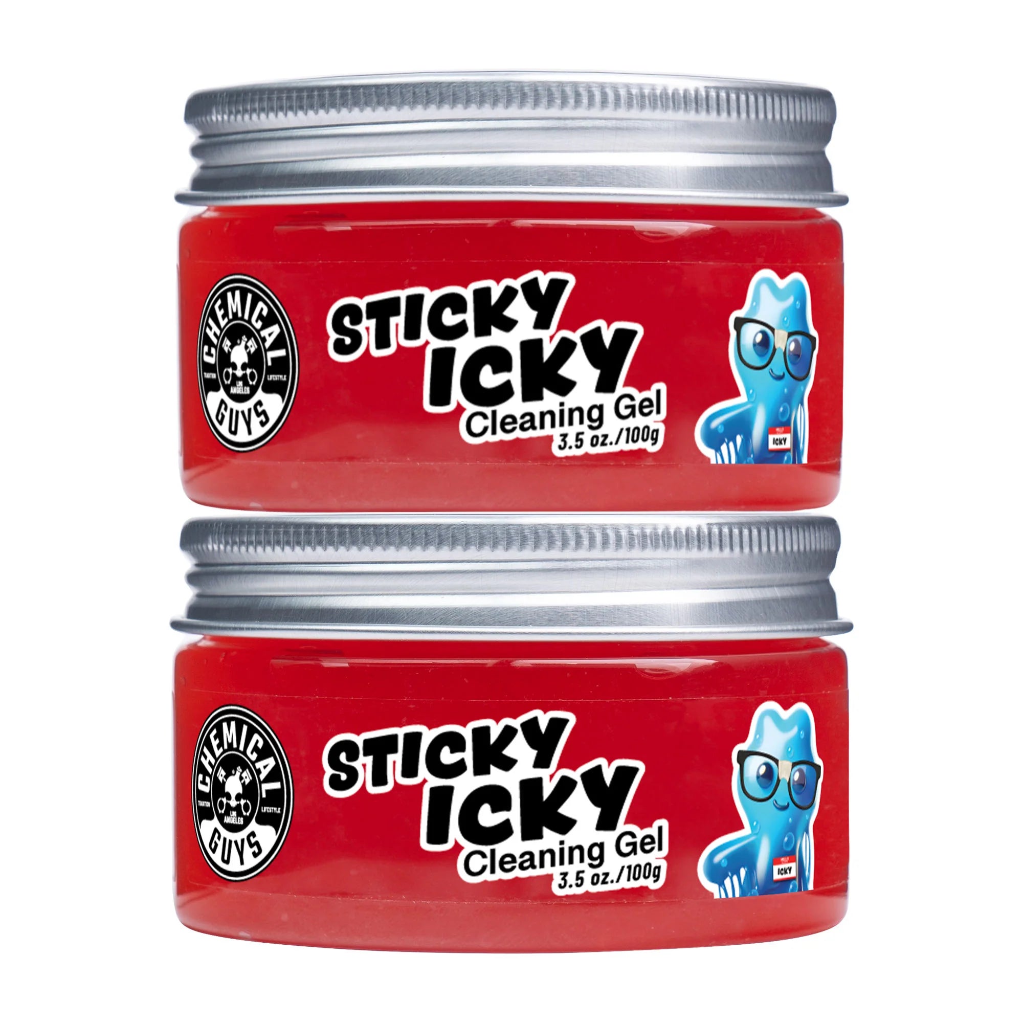 Chemical Guys Sticky Icky Car Cleaning Gel 2-Pack - Image 3