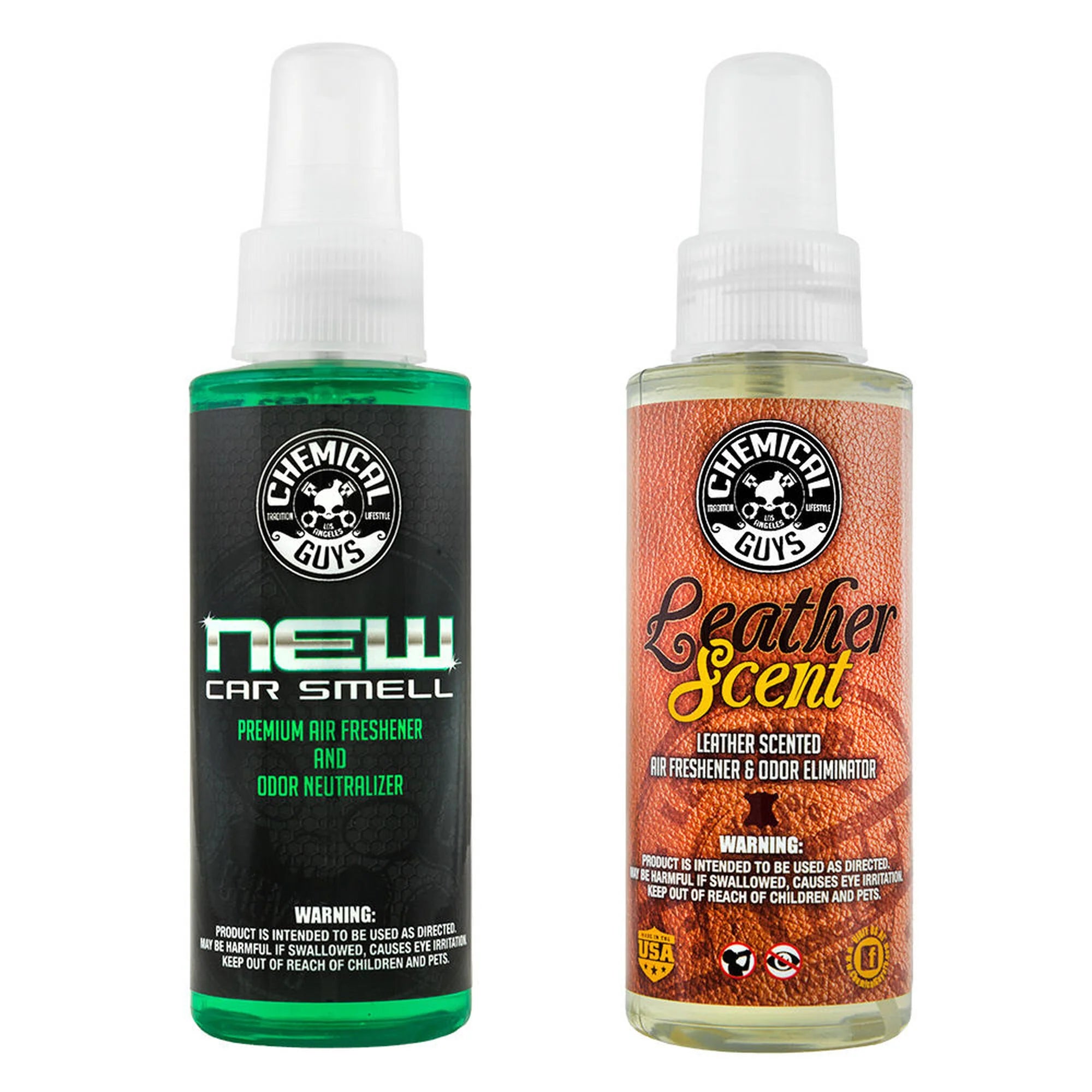 Chemical Guys New Car & Leather Air Scent Combo Bundle - Image 2