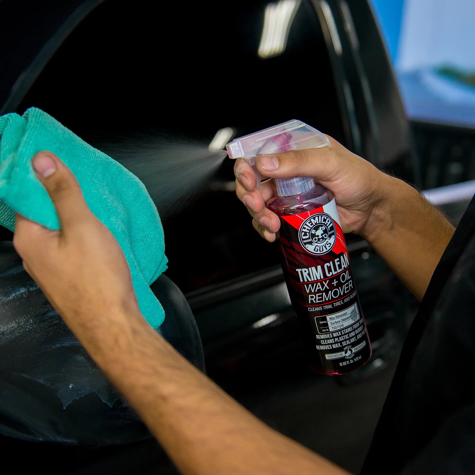 Chemical Guys Trim Clean Wax and Oil Remover - Image 4