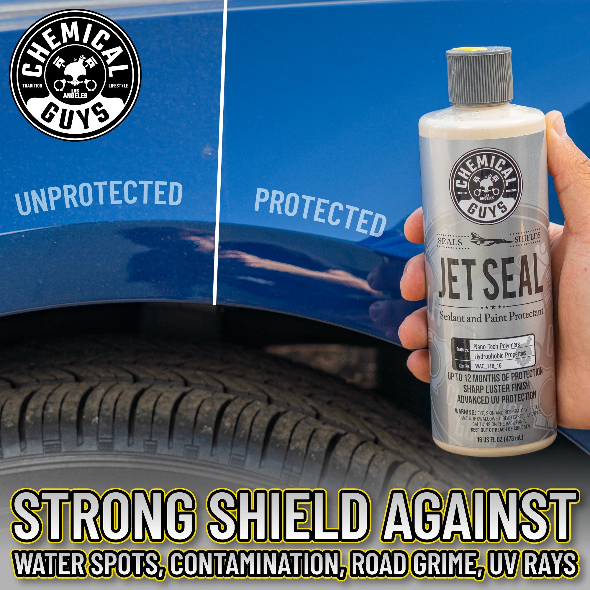 Chemical Guys Paint Protect Jetseal & Wax Bundle w/Towel - Image 6