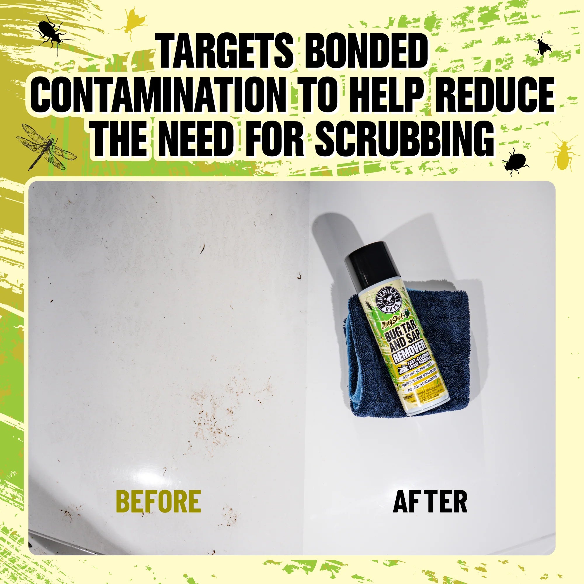 Chemical Guys ClingShot Bug, Tar & Sap Remover - Image 2