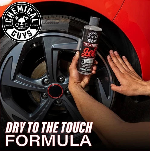 Chemical Guys Tire+Trim Gel Plastic and Rubber High-Gloss Restorer and Protectant - Image 4