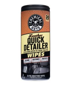 Chemical Guys Leather Quick Detailer Canister Wipes