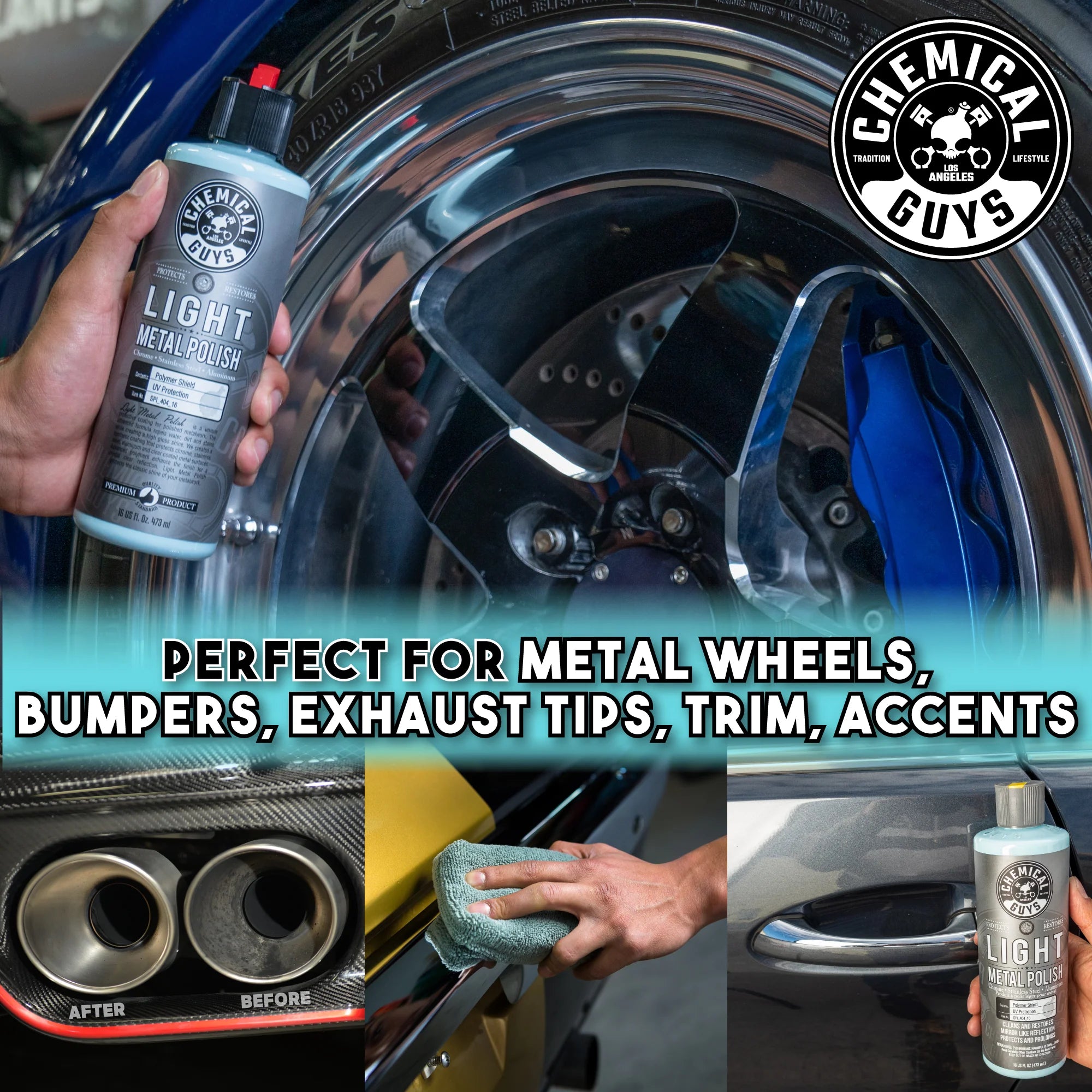 Chemical Guys Light Metal Polish Bundle - Image 8
