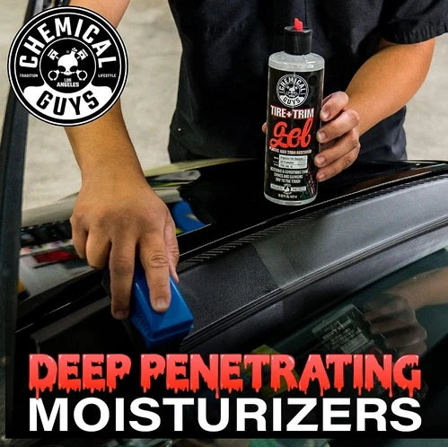 Chemical Guys Tire+Trim Gel Plastic and Rubber High-Gloss Restorer and Protectant - Image 6