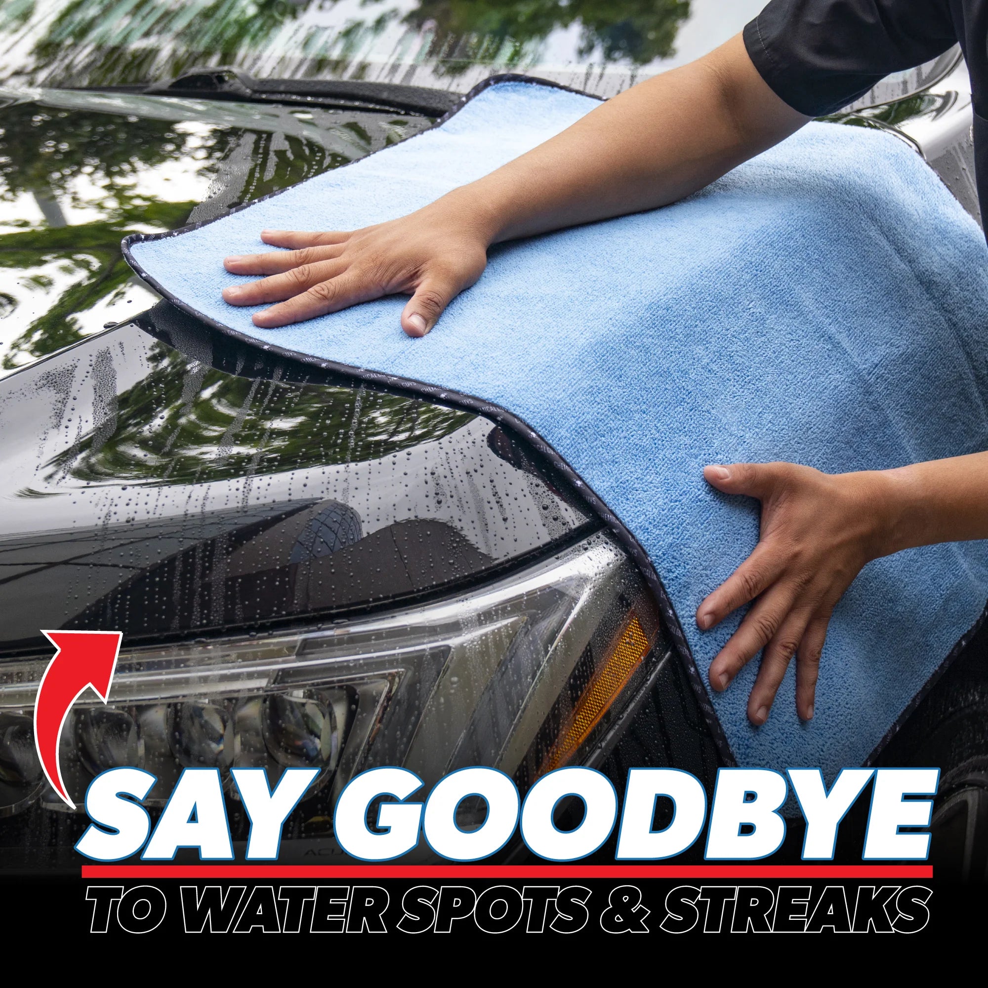 Chemical Guys Thirst Trap - Microfiber Chamois Drying Towel - Image 4