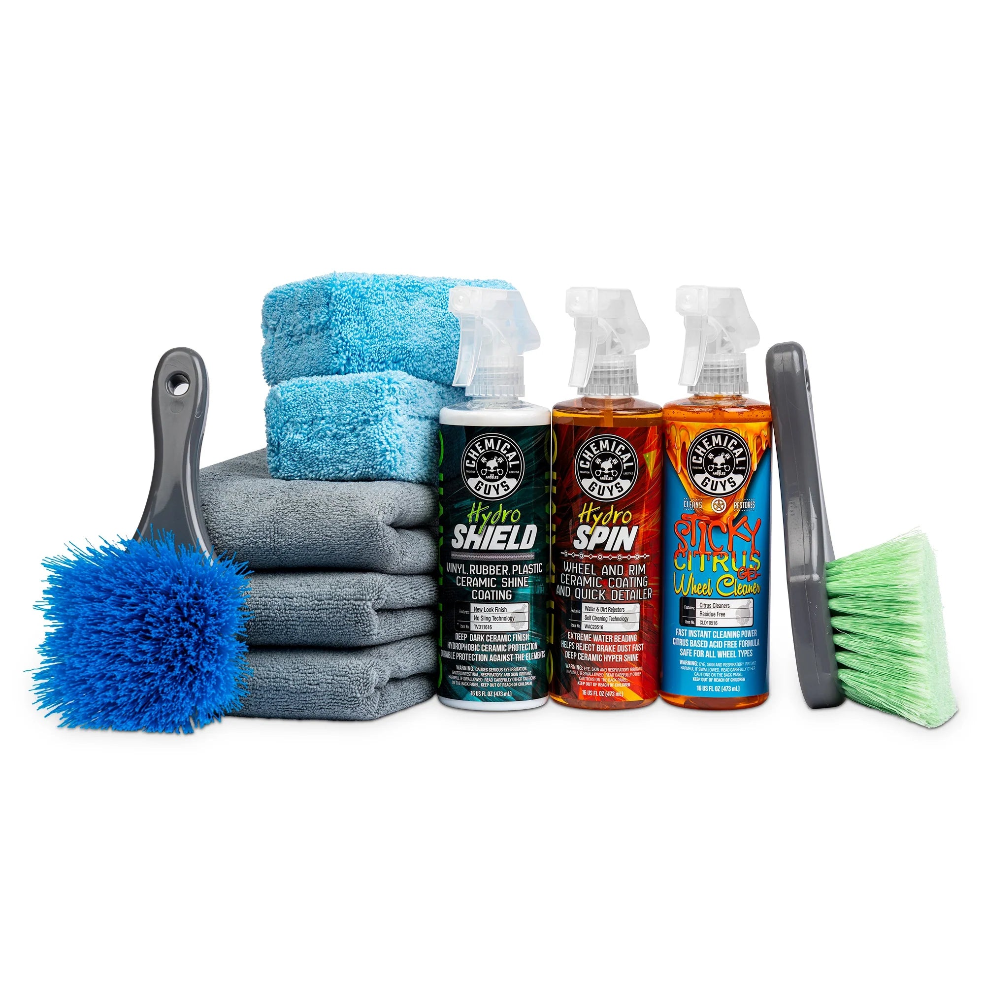 Chemical Guys The Sticky Stiffy Tire Cleaner & Ceramic Shine Kit