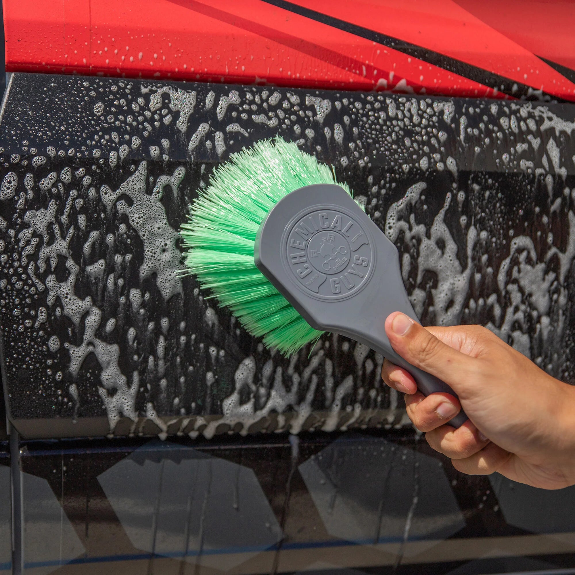 Chemical Guys Wheelie All Exterior Surface And Wheel Brush - Image 6