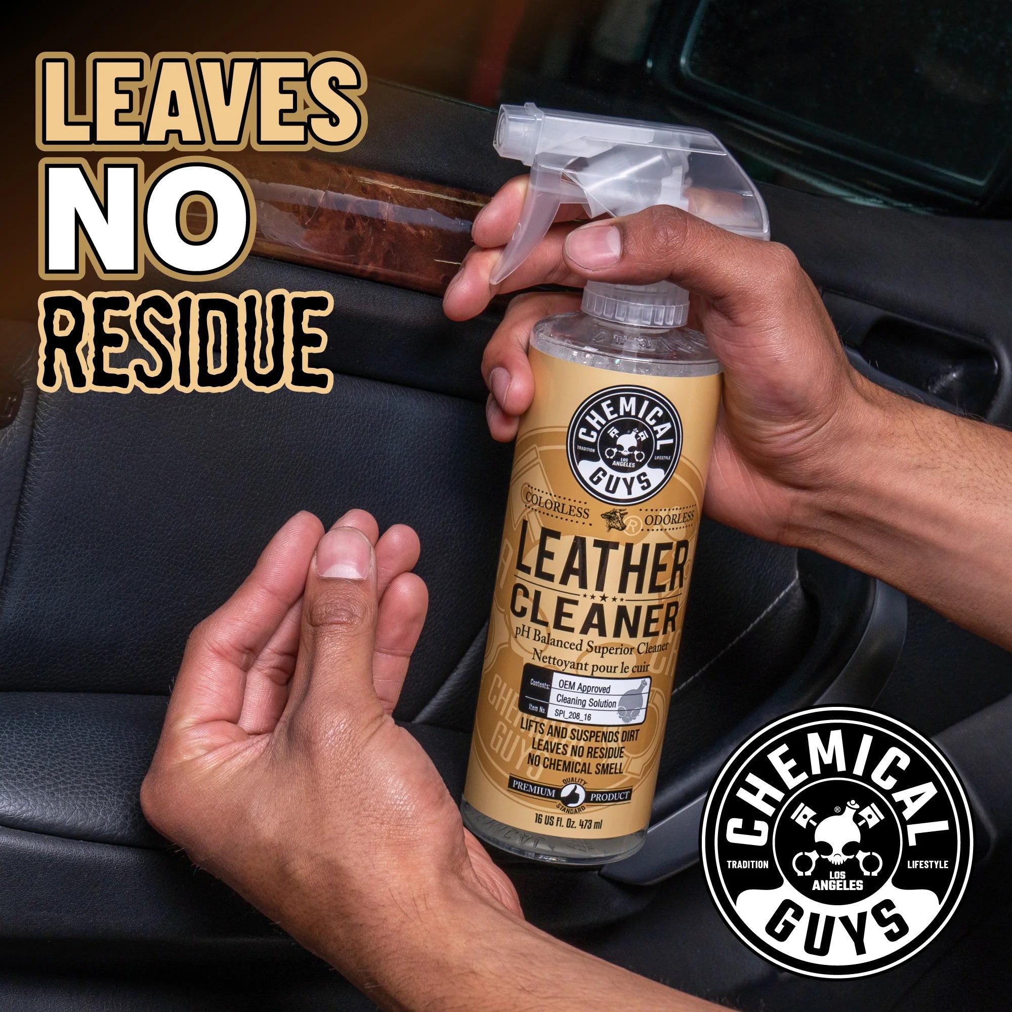 Chemical Guys Leather Cleaner - Image 8