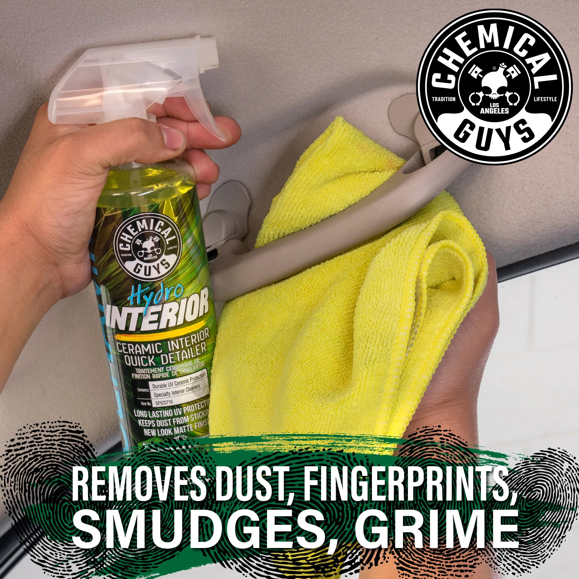 Chemical Guys HydroInterior Ceramic Quick Detailer - Image 2