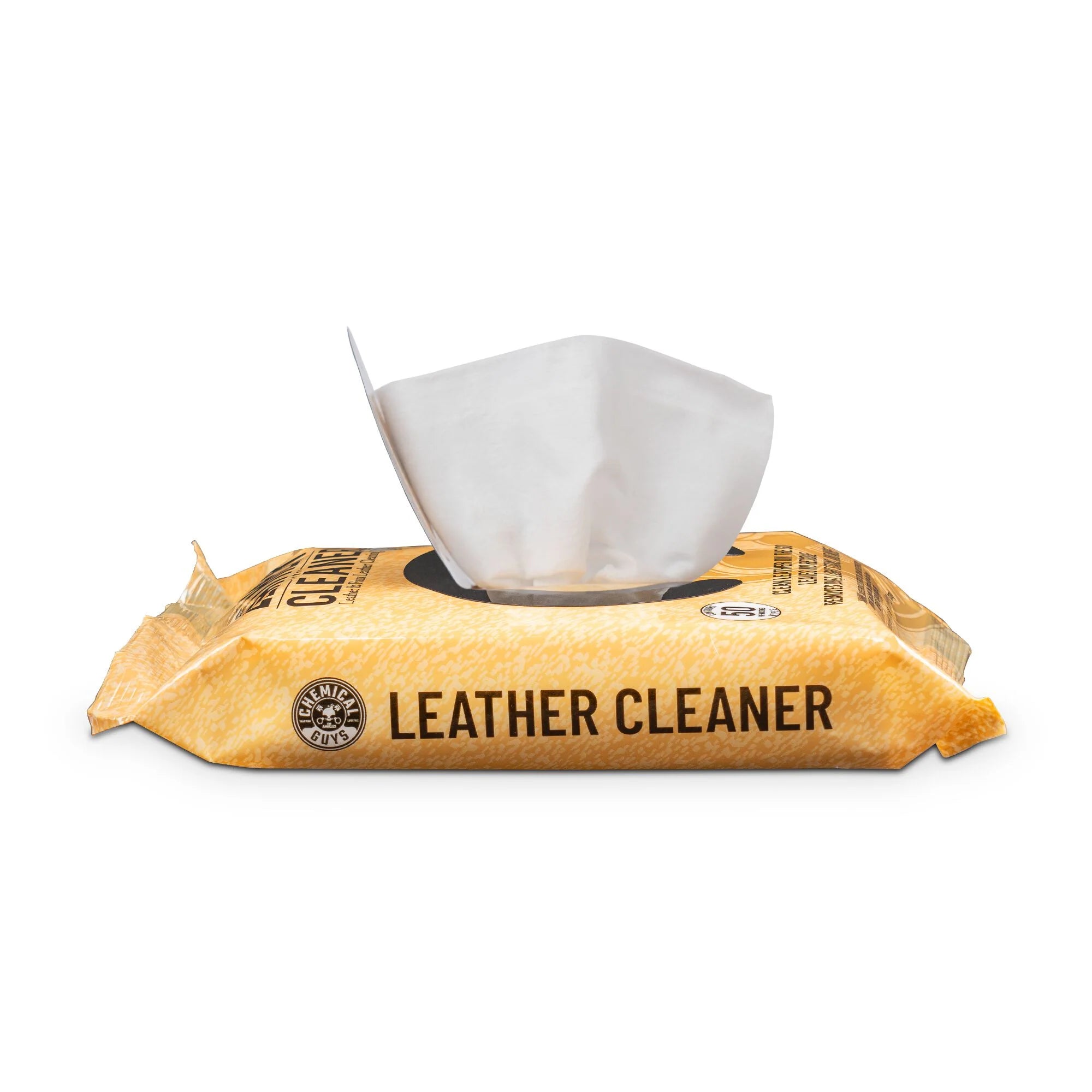 Chemical Guys Leather Cleaner Wipes - Image 2